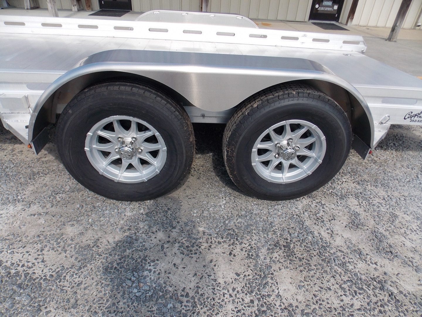 New 2027 Aluma AL 7814TA-EL-R-RTD Utility Trailer