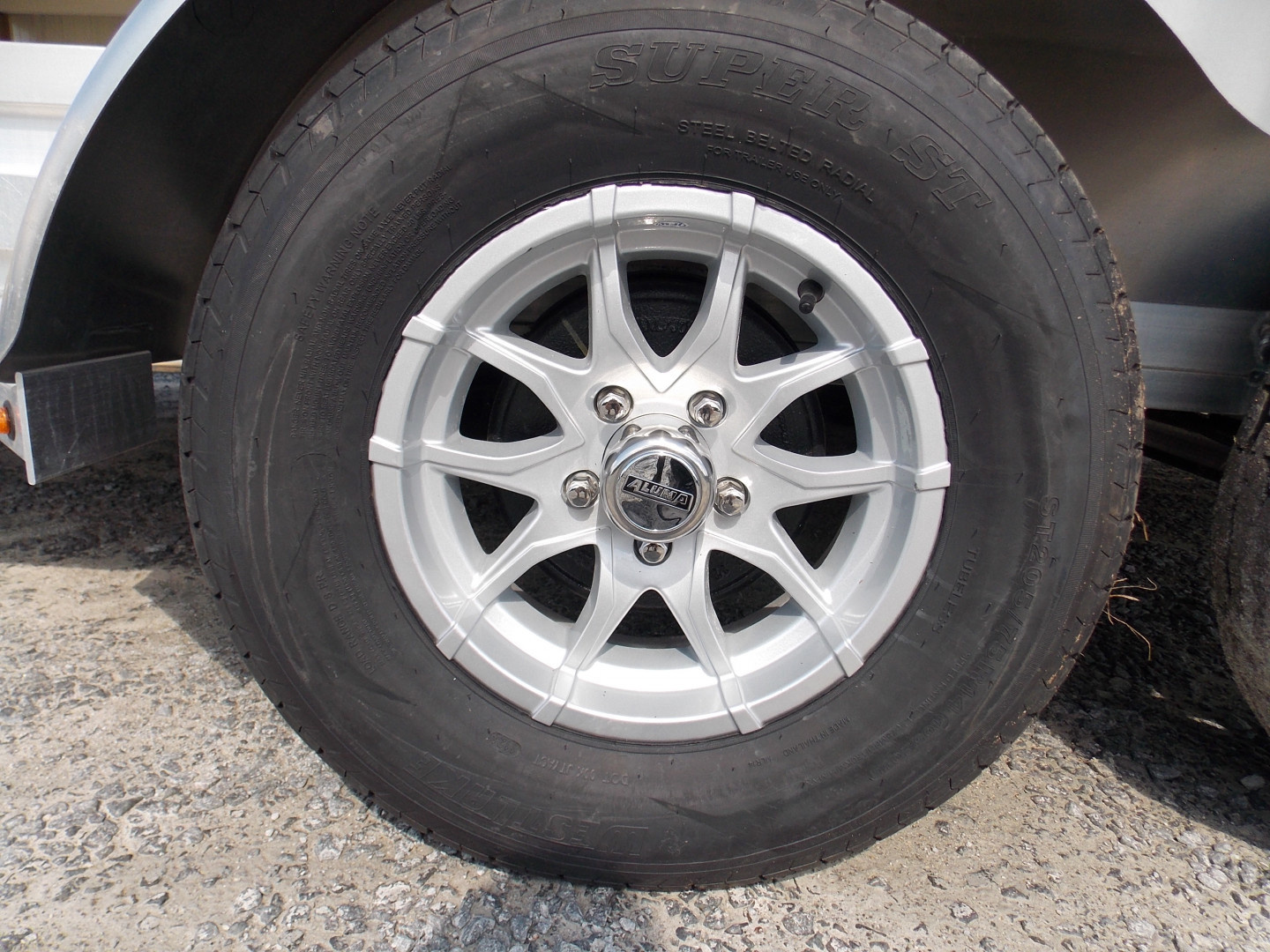 New 2027 Aluma AL 7814TA-EL-R-RTD Utility Trailer