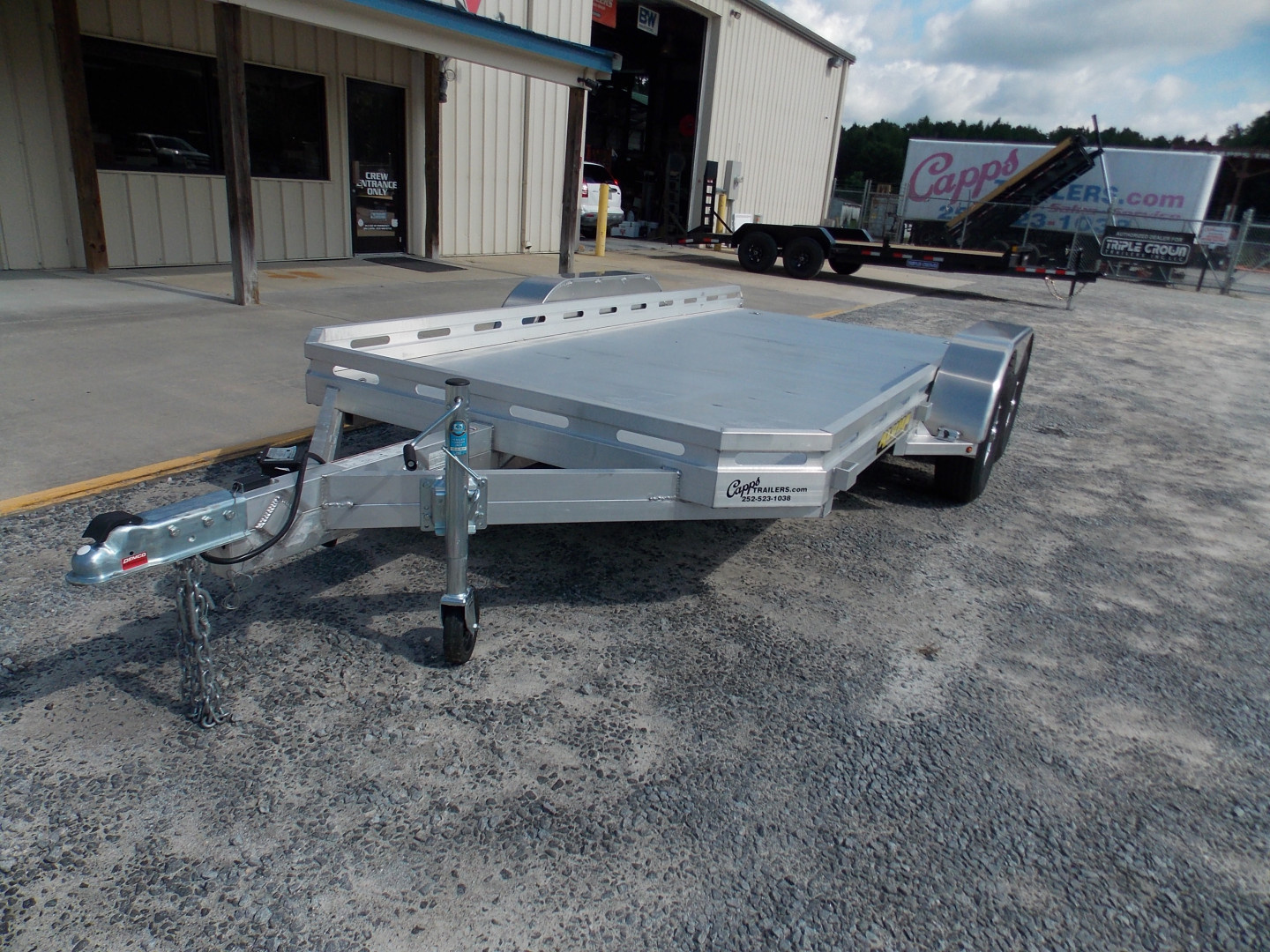 New 2027 Aluma AL 7814TA-EL-R-RTD Utility Trailer