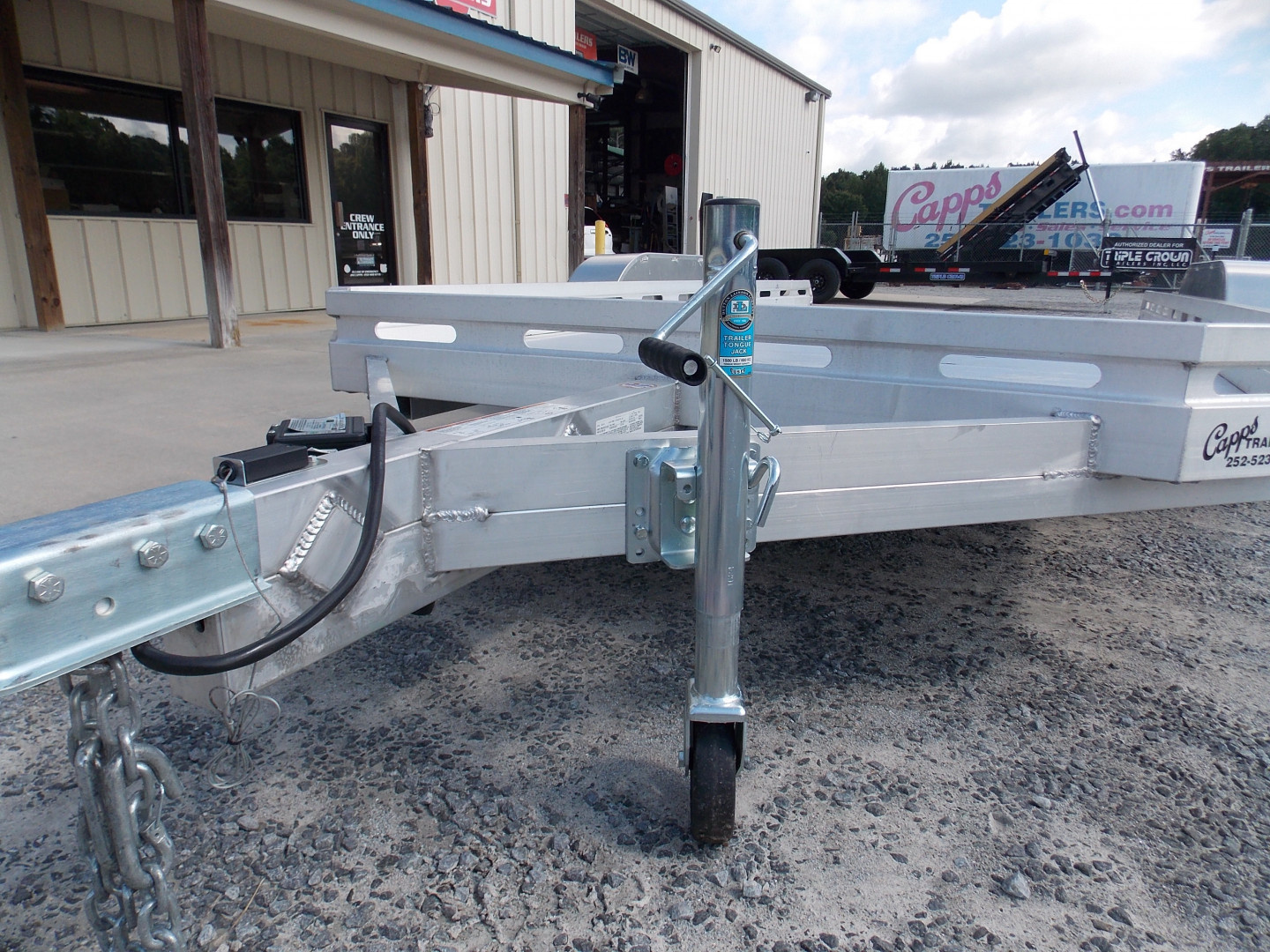 New 2027 Aluma AL 7814TA-EL-R-RTD Utility Trailer