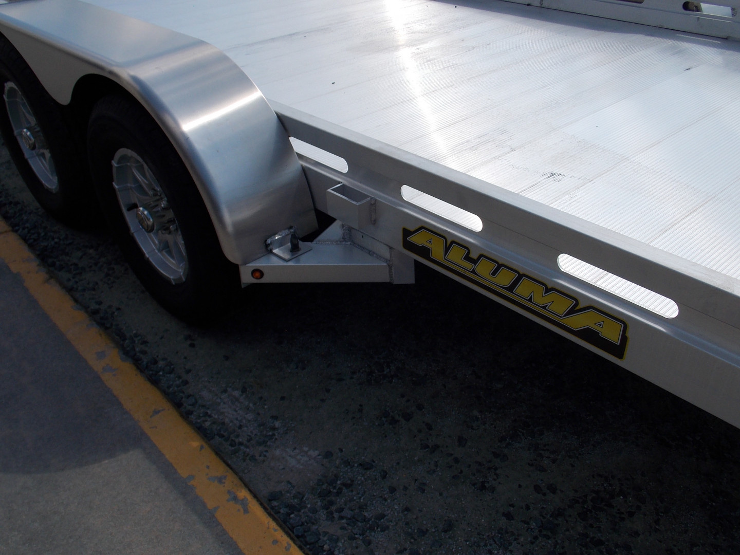 New 2027 Aluma AL 7814TA-EL-R-RTD Utility Trailer
