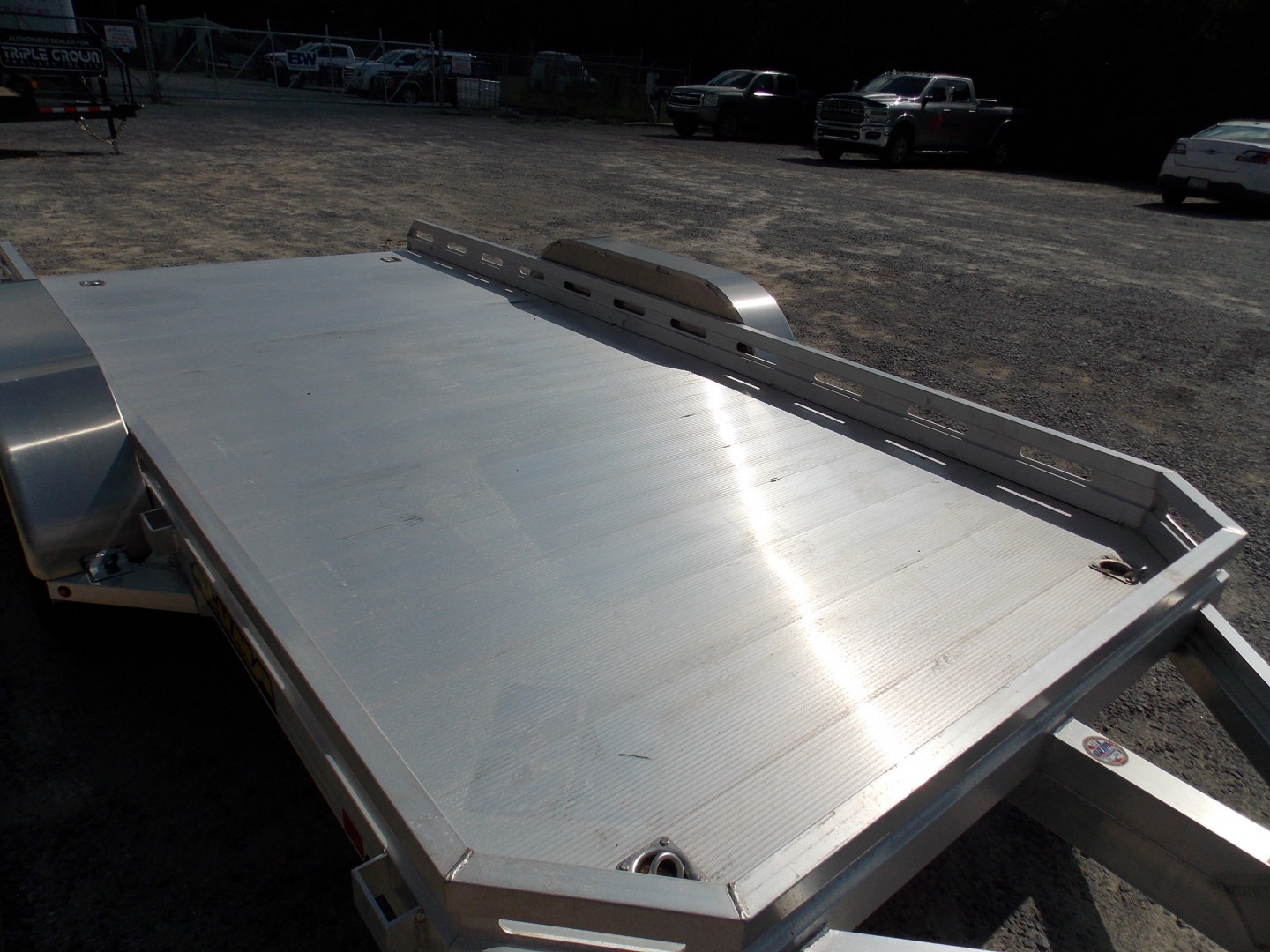 New 2027 Aluma AL 7814TA-EL-R-RTD Utility Trailer