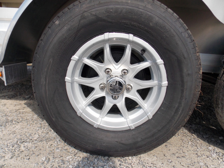 New 2027 Aluma AL 7814TA-EL-R-RTD Utility Trailer