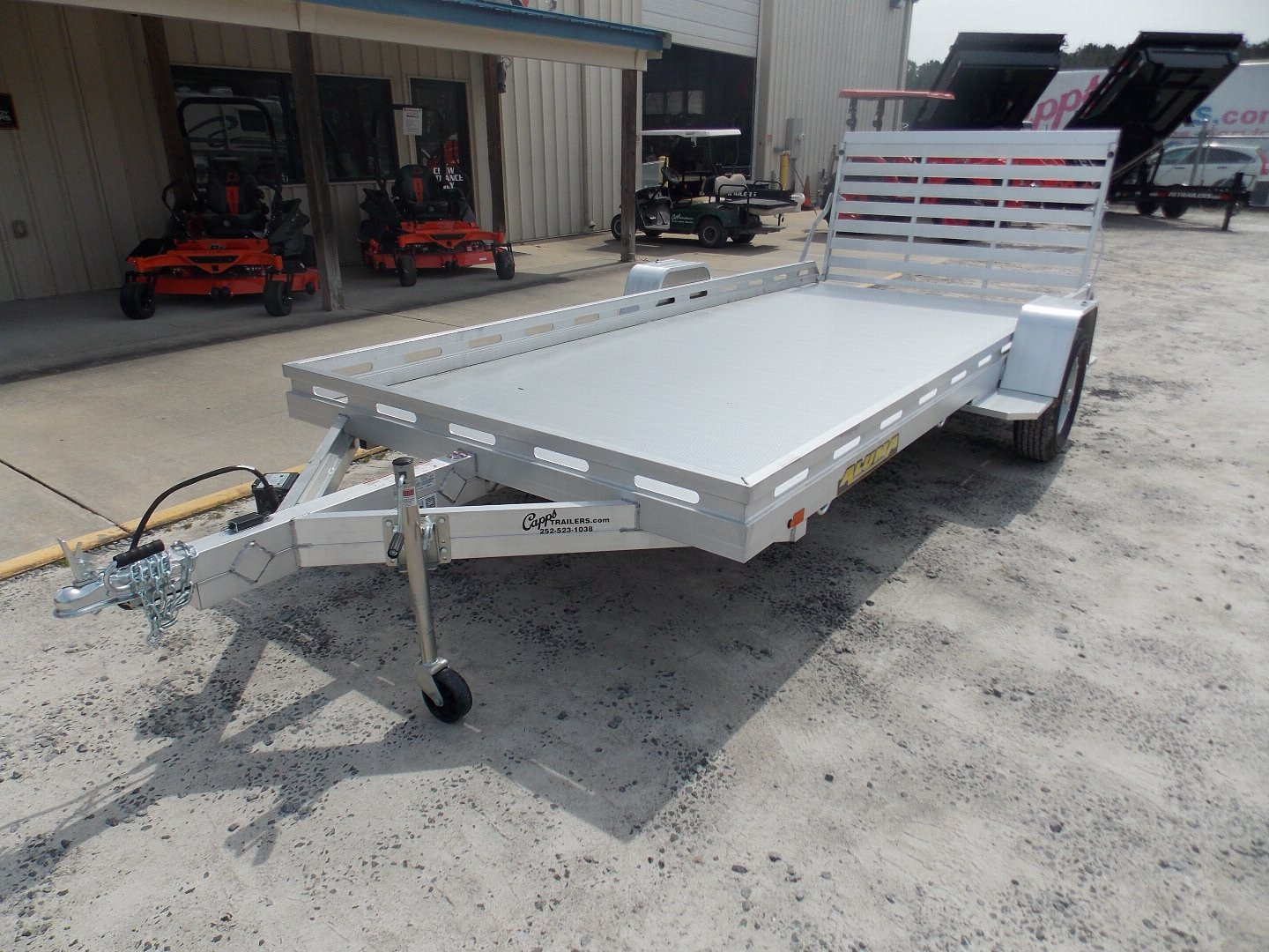 New 2026 Aluma AL 7815S-EL-TG ATV Trailer