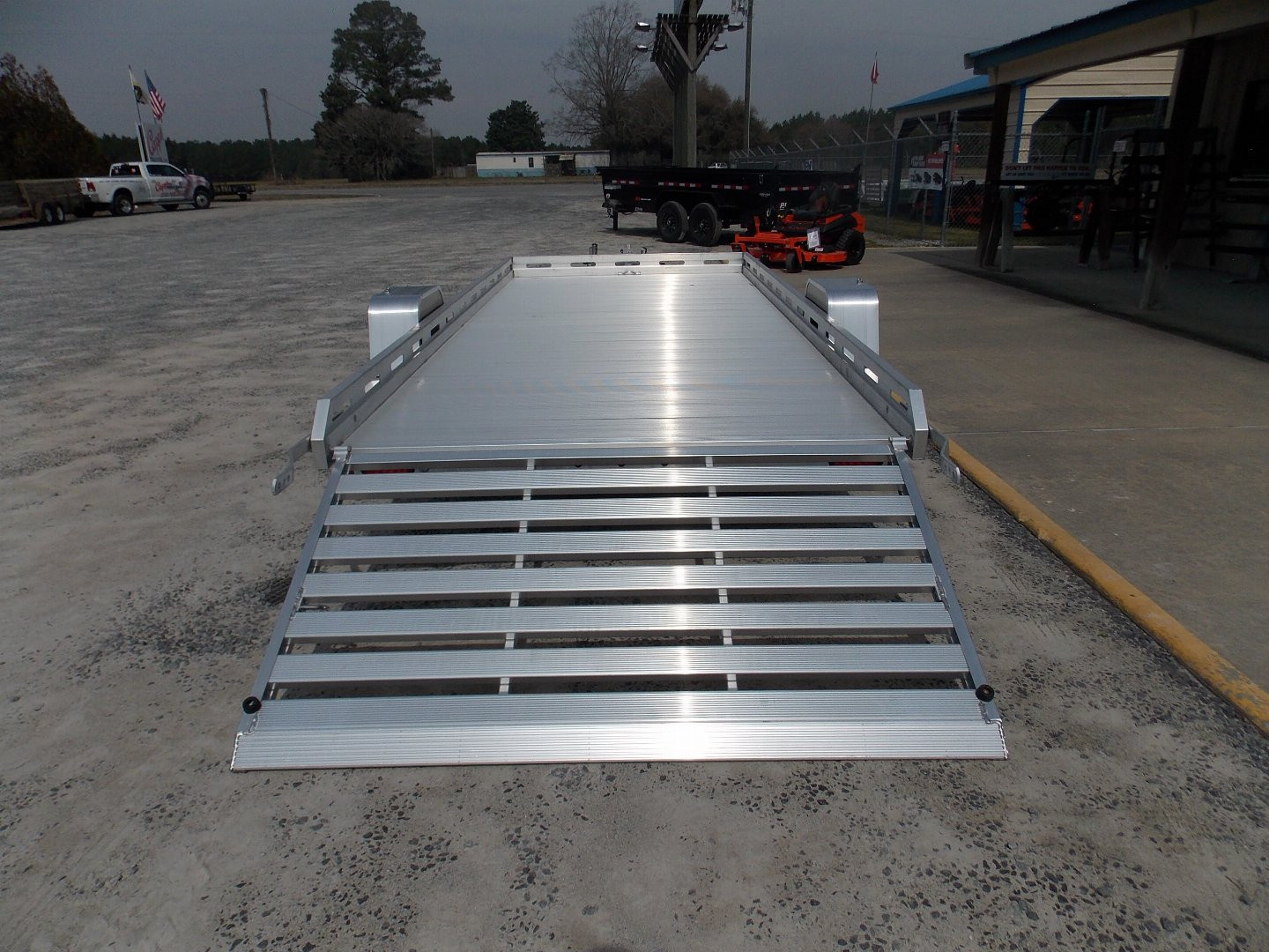 New 2026 Aluma AL 7815S-EL-TG ATV Trailer