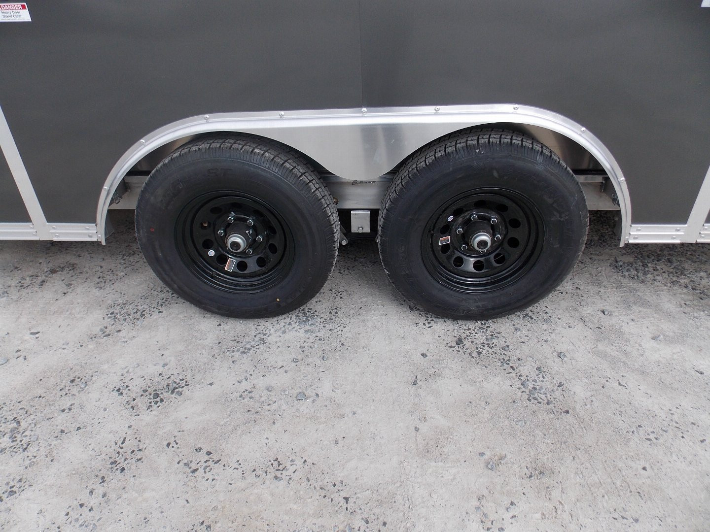 New 2025 EZ HAULER ALC EZEC85X24CH-XLT-P CHARCOAL Cargo/Enclosed Trailer