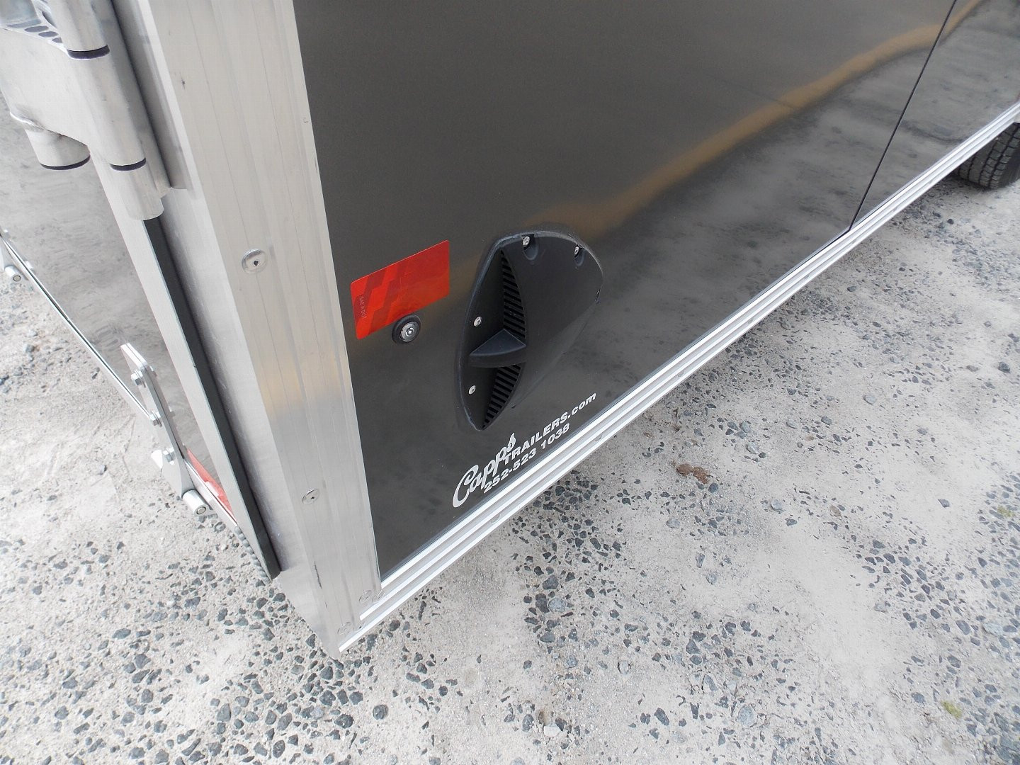 New 2025 EZ HAULER ALC EZEC85X24CH-XLT-P CHARCOAL Cargo/Enclosed Trailer