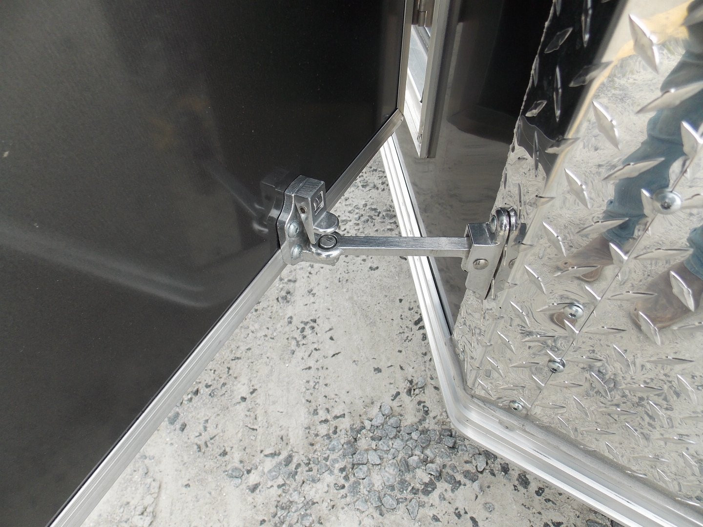 New 2025 EZ HAULER ALC EZEC85X24CH-XLT-P CHARCOAL Cargo/Enclosed Trailer