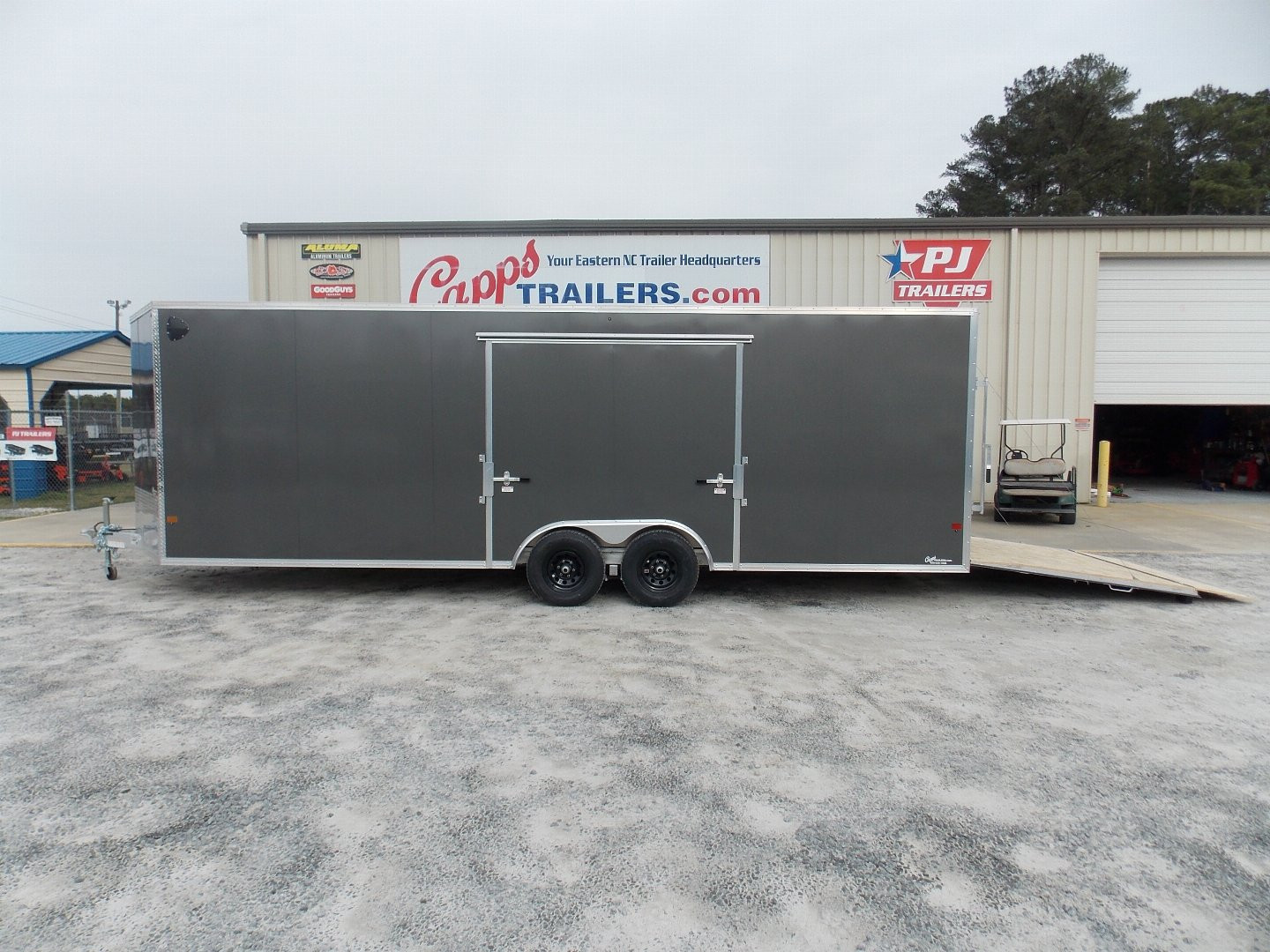 New 2025 EZ HAULER ALC EZEC85X24CH-XLT-P CHARCOAL Cargo/Enclosed Trailer