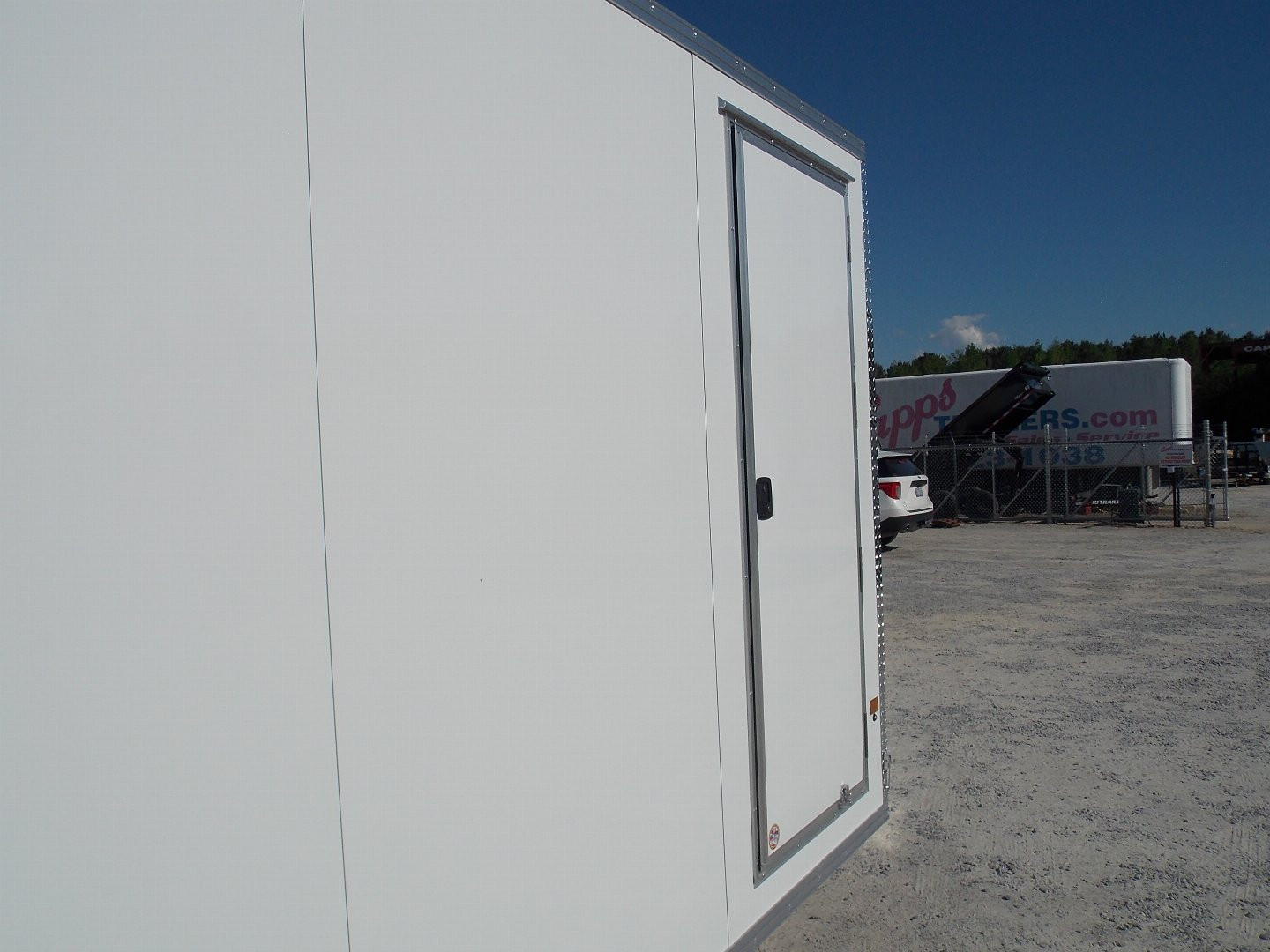 New 2025 EZ HAULER ALC EZEC85X24CH-XLT-P WHITE Cargo/Enclosed Trailer