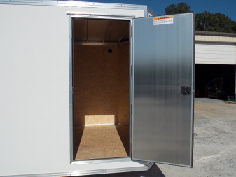 New 2025 EZ HAULER ALC EZEC85X24CH-XLT-P WHITE Cargo/Enclosed Trailer