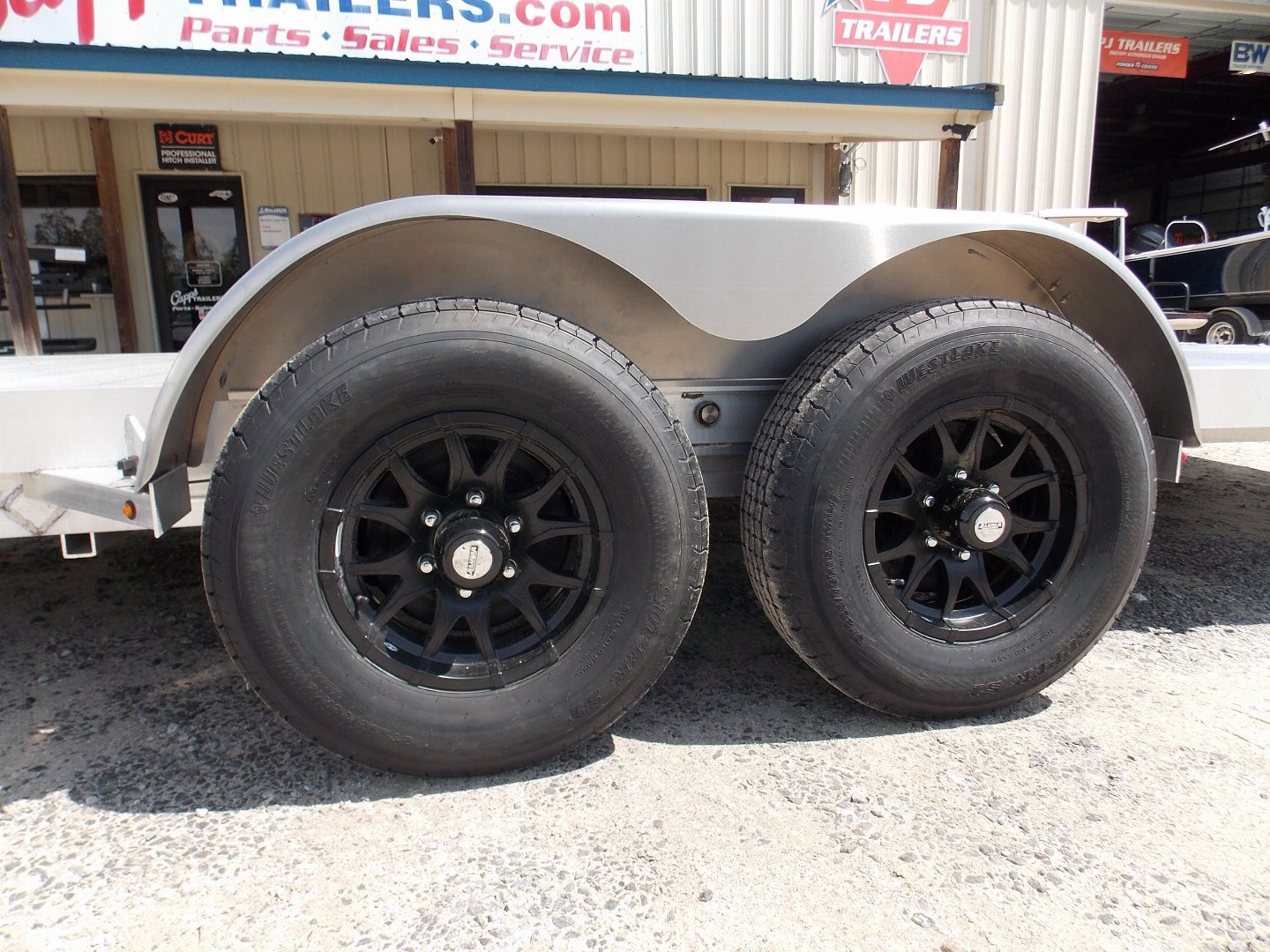 New 2026 Aluma AL 8220H-ANV-TILT-TA-EL-RTD Tilt Trailer