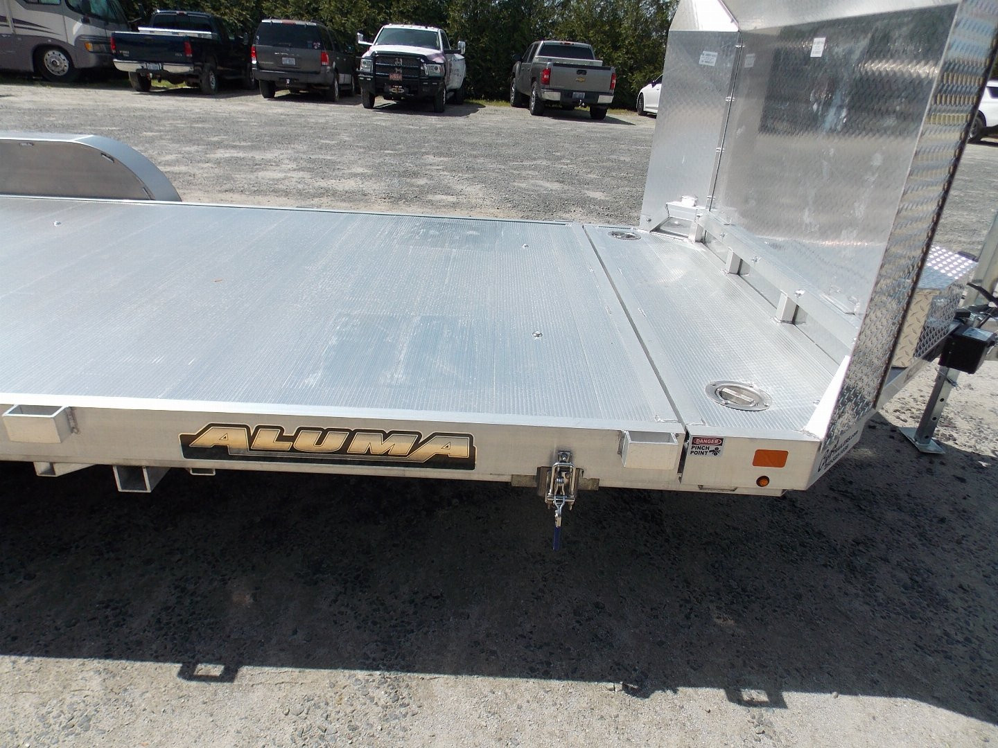 New 2026 Aluma AL 8220H-ANV-TILT-TA-EL-RTD Tilt Trailer