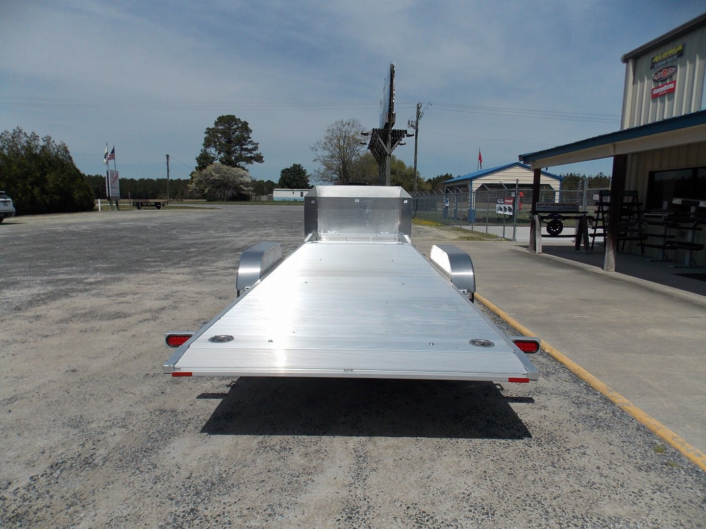 New 2026 Aluma AL 8220H-ANV-TILT-TA-EL-RTD Tilt Trailer