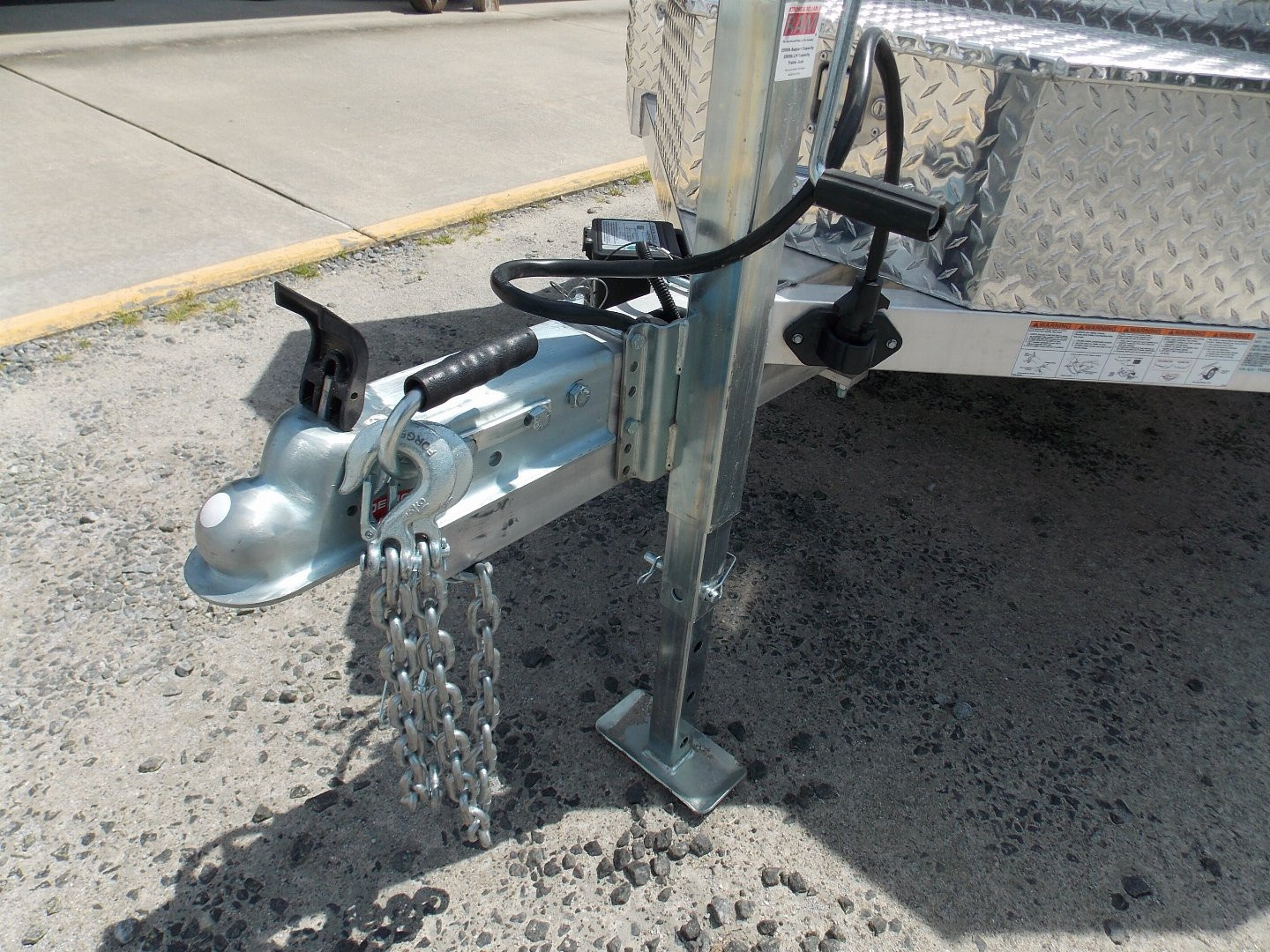 New 2026 Aluma AL 8220H-ANV-TILT-TA-EL-RTD Tilt Trailer