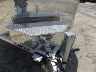 New 2026 Aluma AL 8220H-ANV-TILT-TA-EL-RTD Tilt Trailer