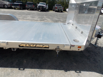 New 2026 Aluma AL 8220H-ANV-TILT-TA-EL-RTD Tilt Trailer
