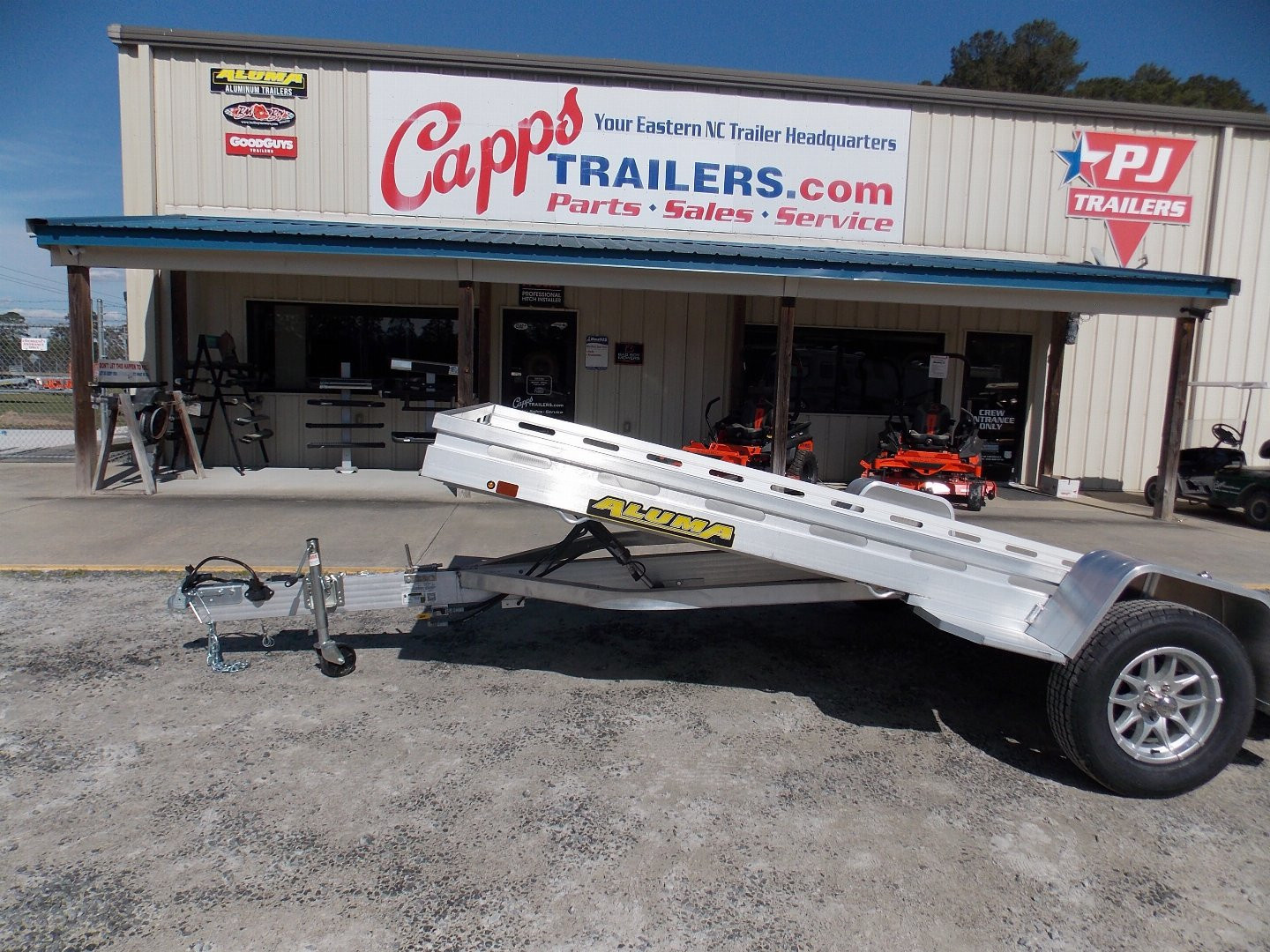 New 2026 Aluma AL 7815TILT-S-EL Utility Trailer