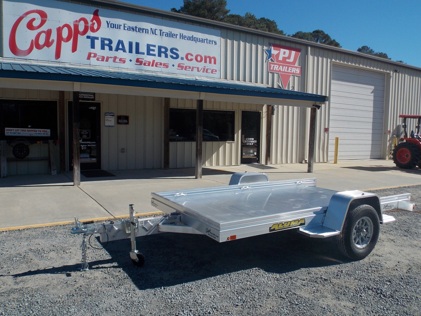 New 2026 Aluma AL 6810H-TILT-S Utility Trailer
