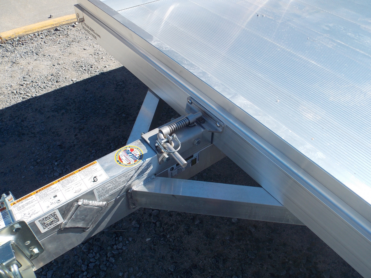 New 2026 Aluma AL 6810H-TILT-S Utility Trailer