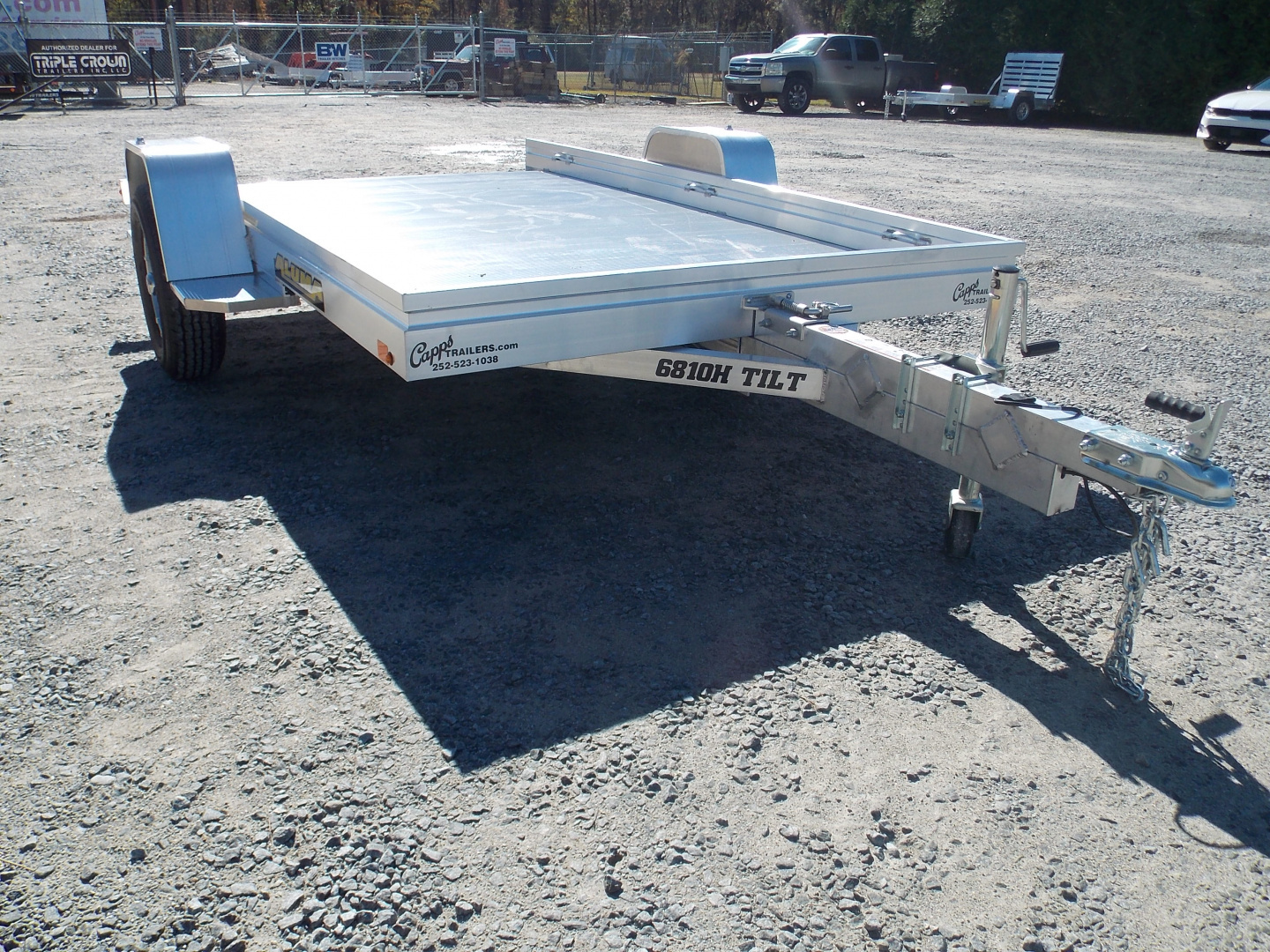 New 2026 Aluma AL 6810H-TILT-S Utility Trailer