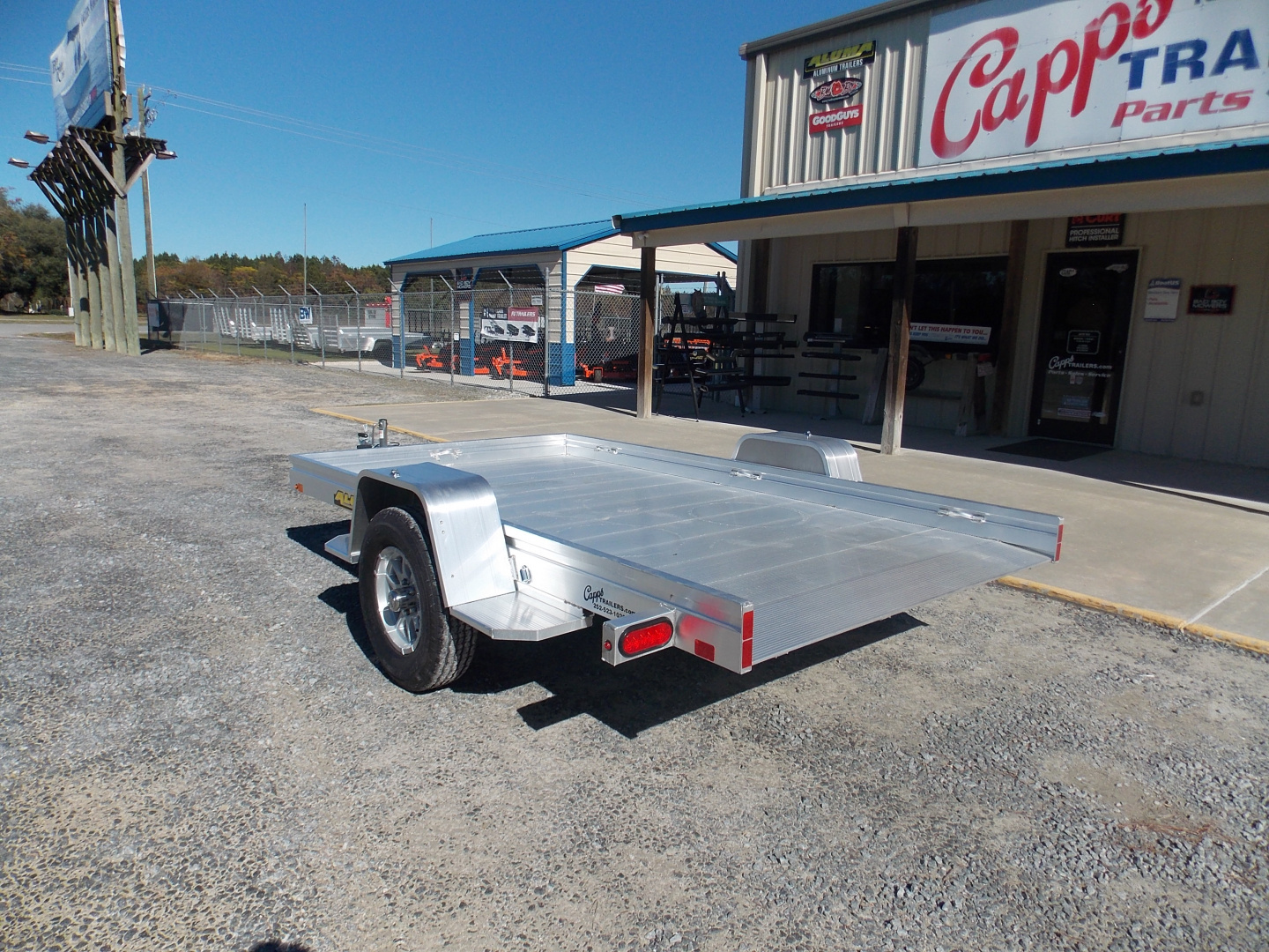 New 2026 Aluma AL 6810H-TILT-S Utility Trailer