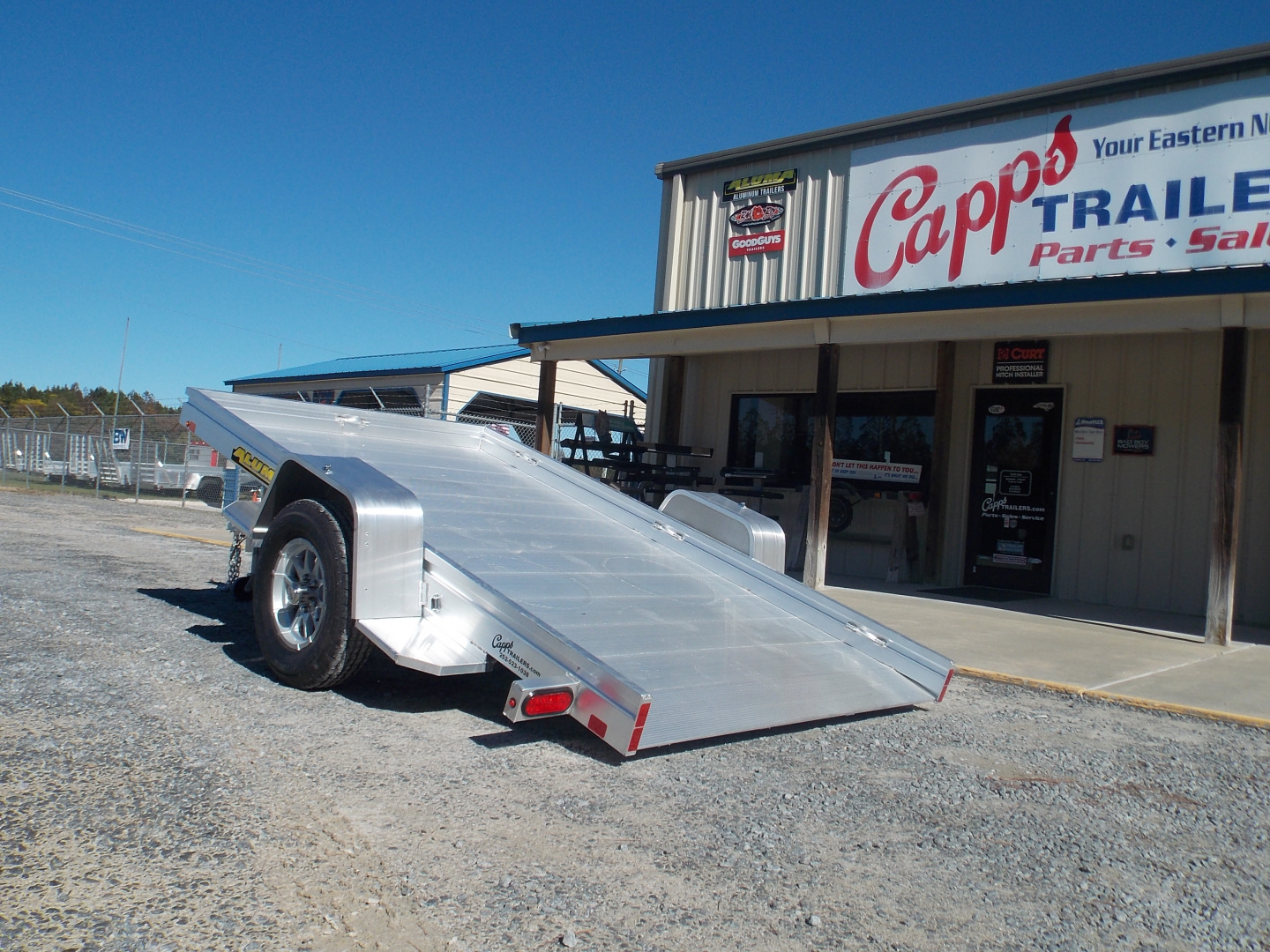 New 2026 Aluma AL 6810H-TILT-S Utility Trailer