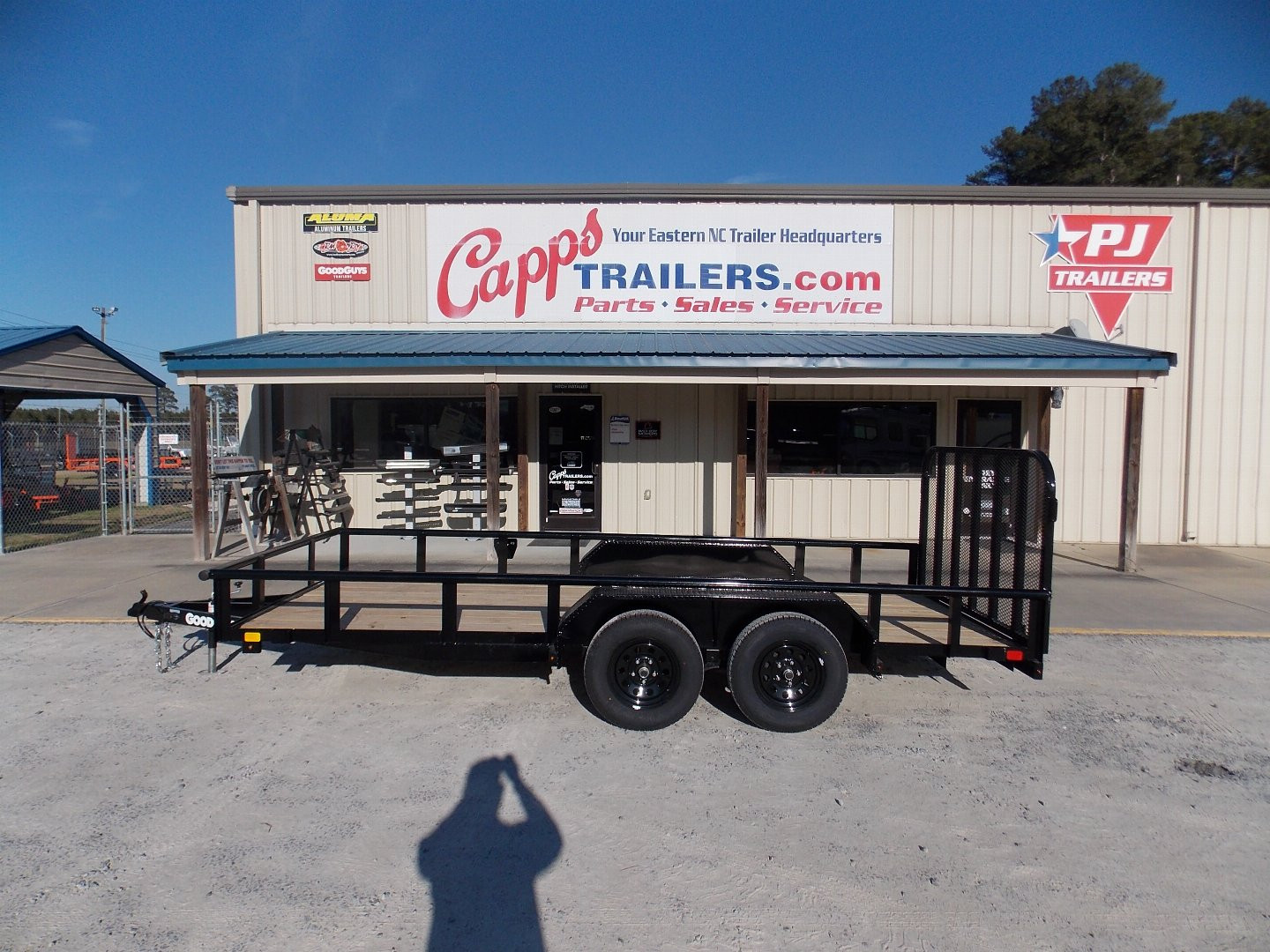 New 2025 Good Guys Trailers GG UT8A1623CSAT15RB-PT01-SP01 Utility Trailer