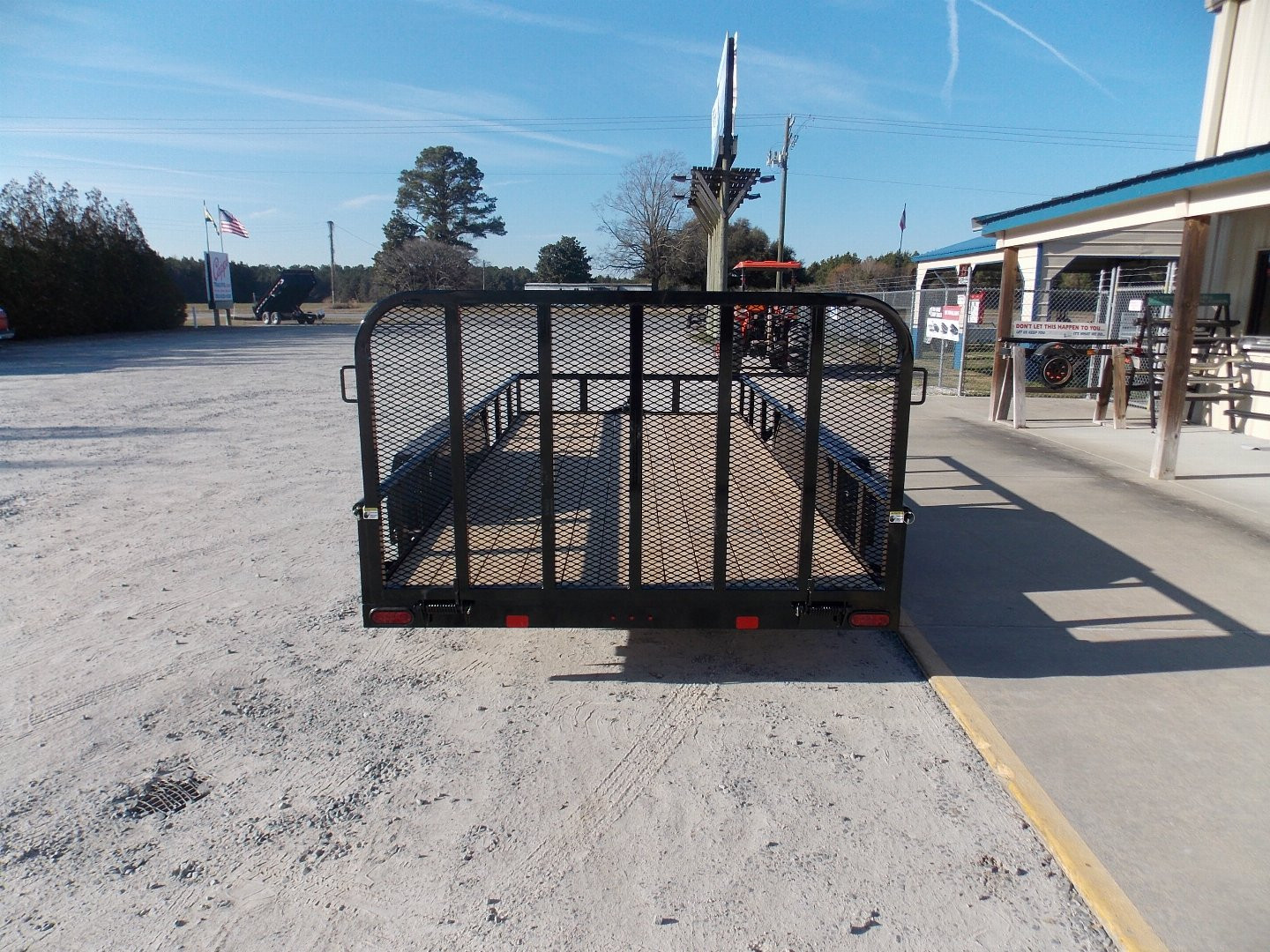 New 2025 Good Guys Trailers GG UT8A1623CSAT15RB-PT01-SP01 Utility Trailer