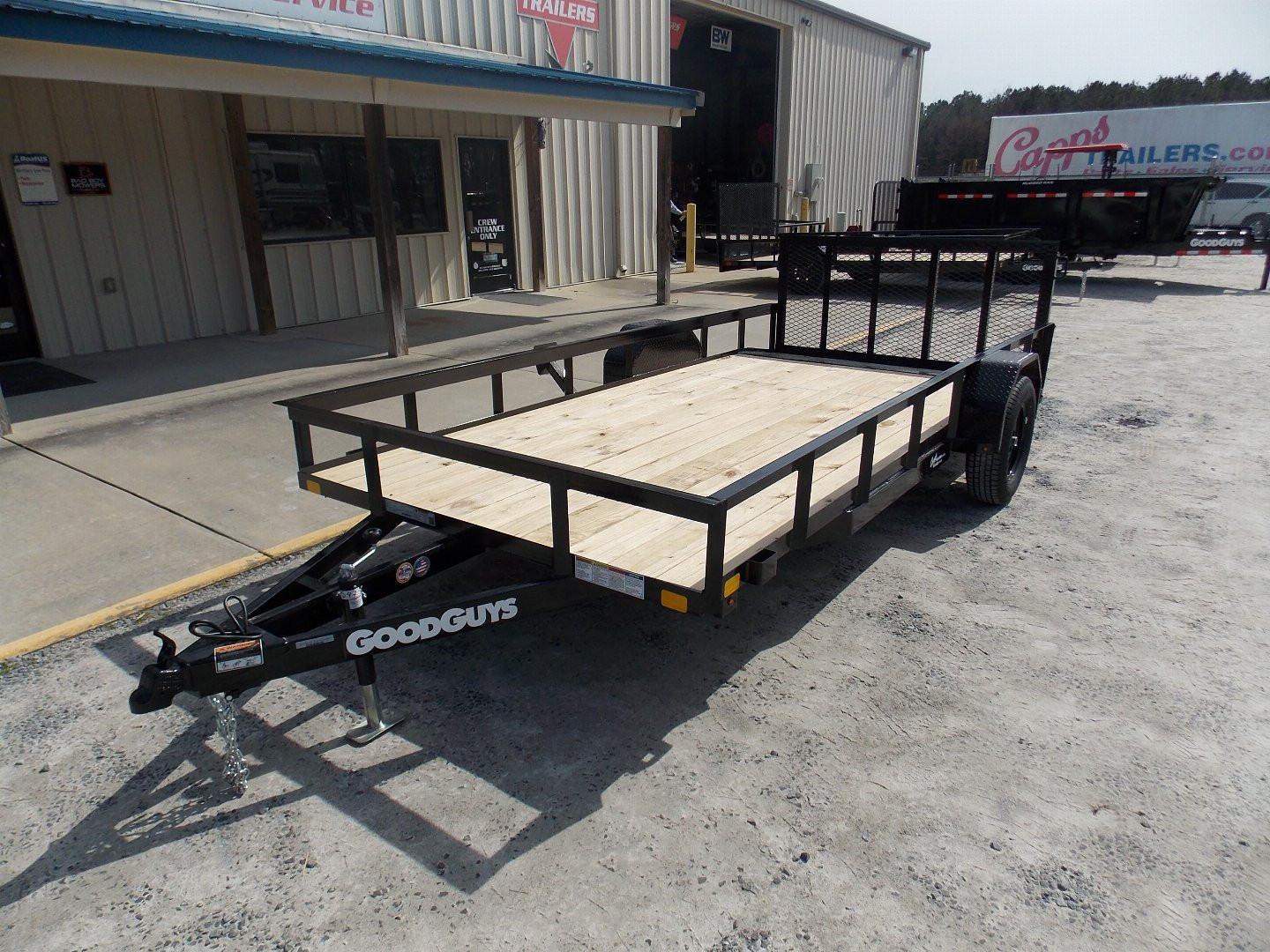 New 2025 Good Guys Trailers GG US8A1413CSAT16RB-PT01-SP01 Utility Trailer