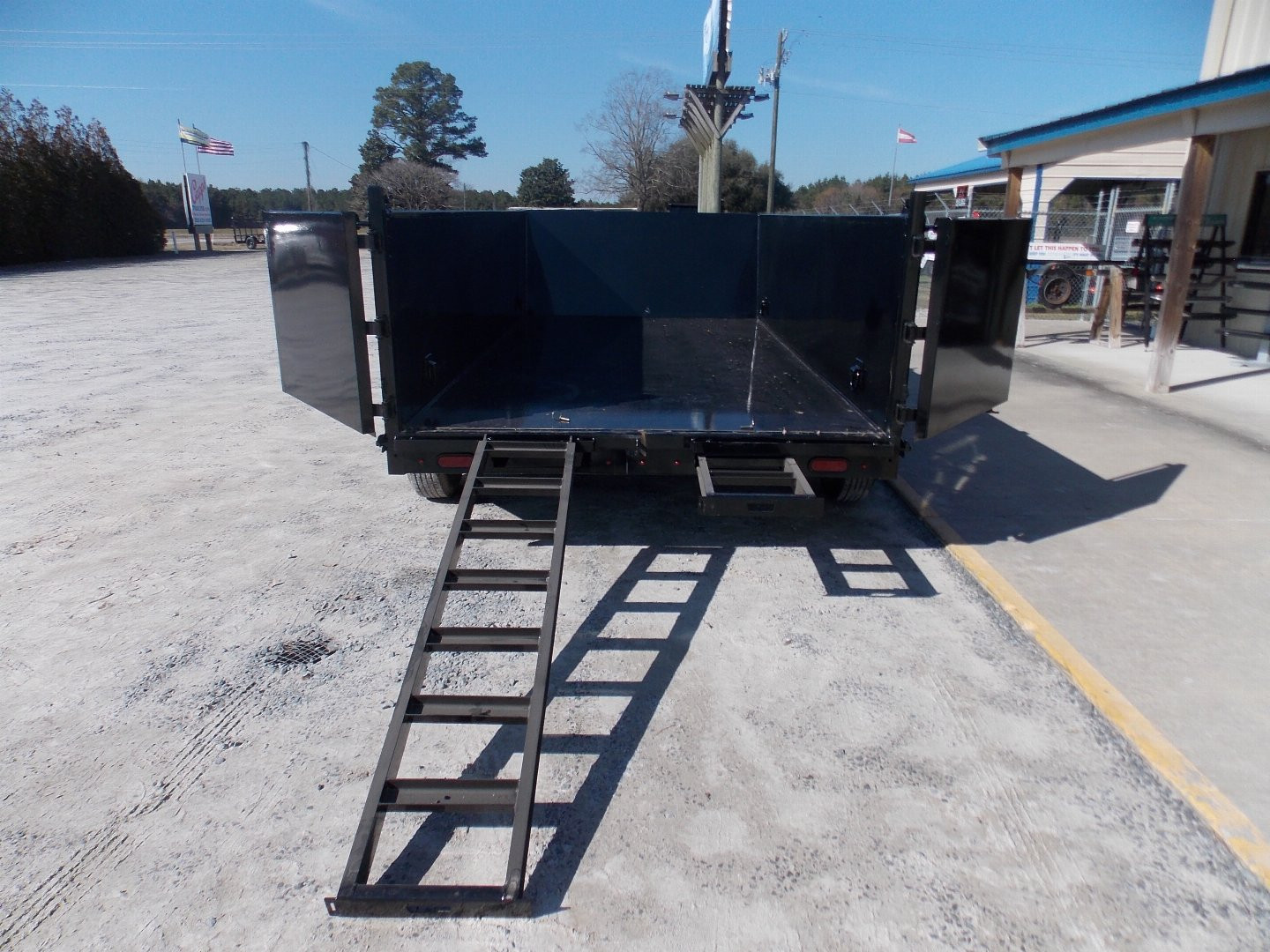 New 2025 Good Guys Trailers DL7B1427ESCRB-HS03 Dump Trailer