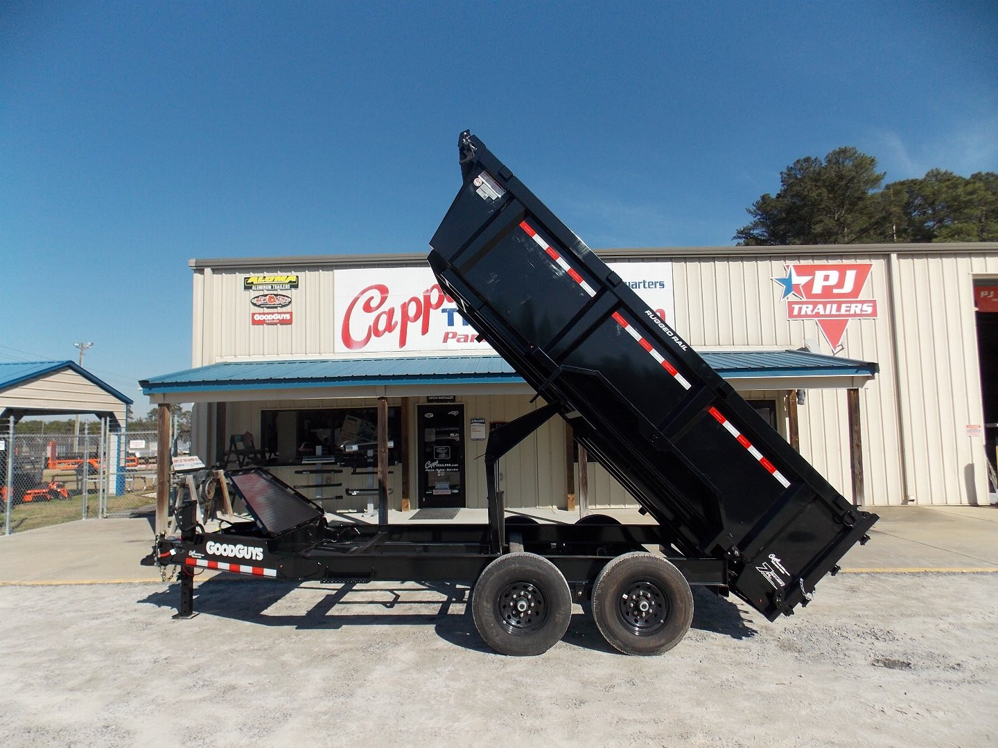 New 2025 Good Guys Trailers DL7B1427ESCRB-HS03 Dump Trailer