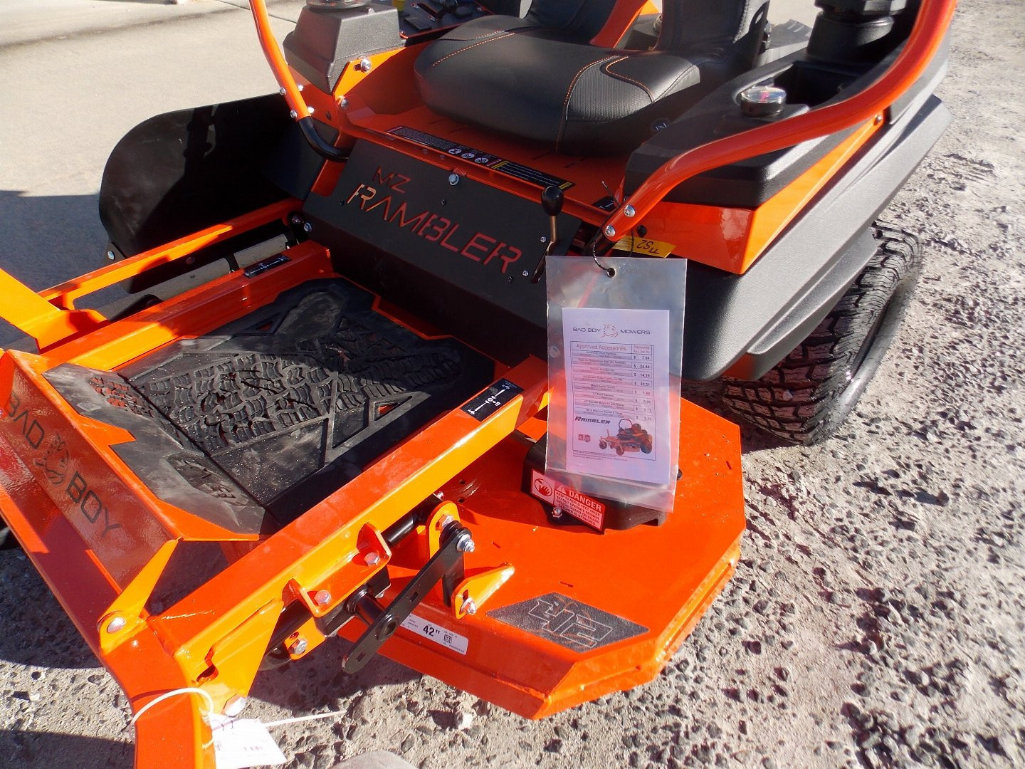 New 2025 Bad Boy Lawn Mowers BMZ4219BG