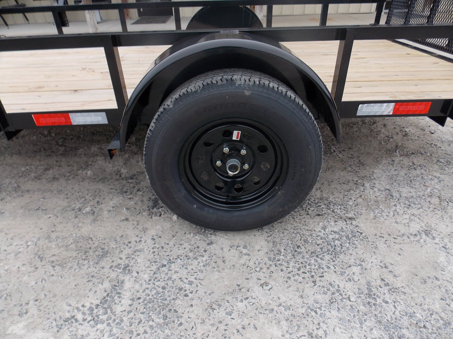 New 2025 TRIPLE CROWN TRAILERS TC U6X12G SQ LIGHT Utility Trailer