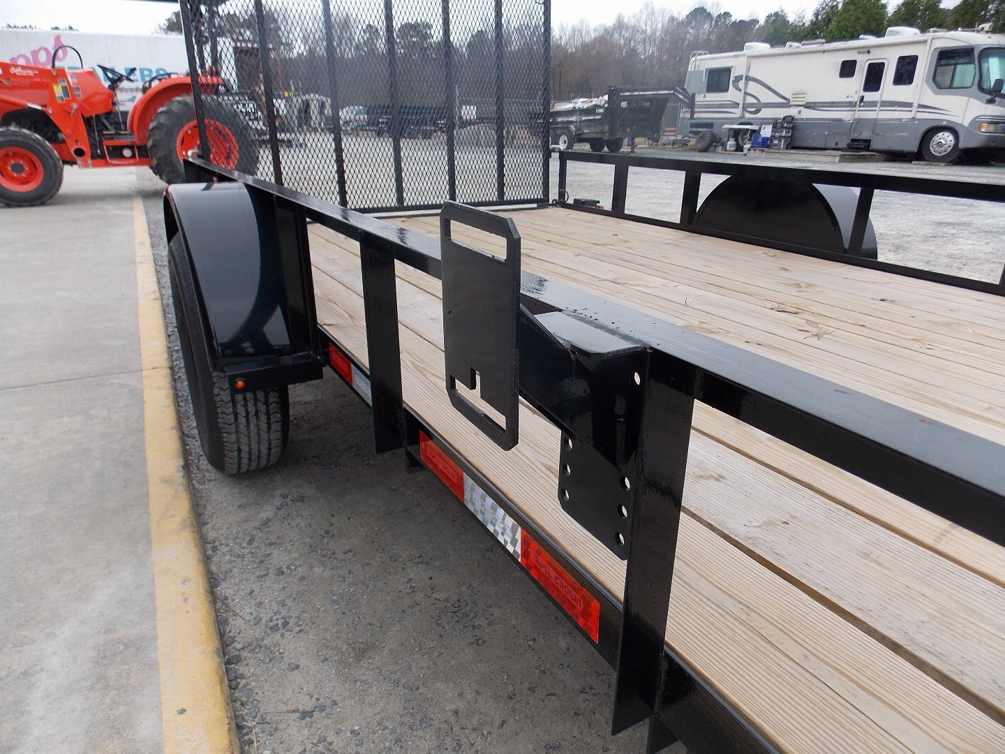 New 2025 TRIPLE CROWN TRAILERS TC U6X12G SQ LIGHT Utility Trailer