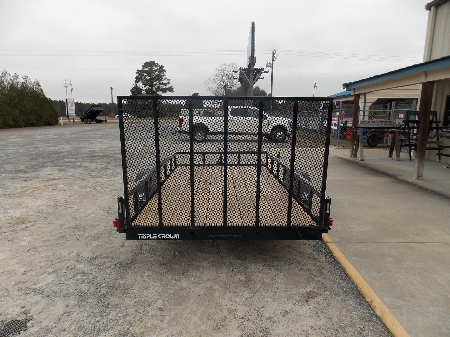 New 2025 TRIPLE CROWN TRAILERS TC U6X12G SQ LIGHT Utility Trailer
