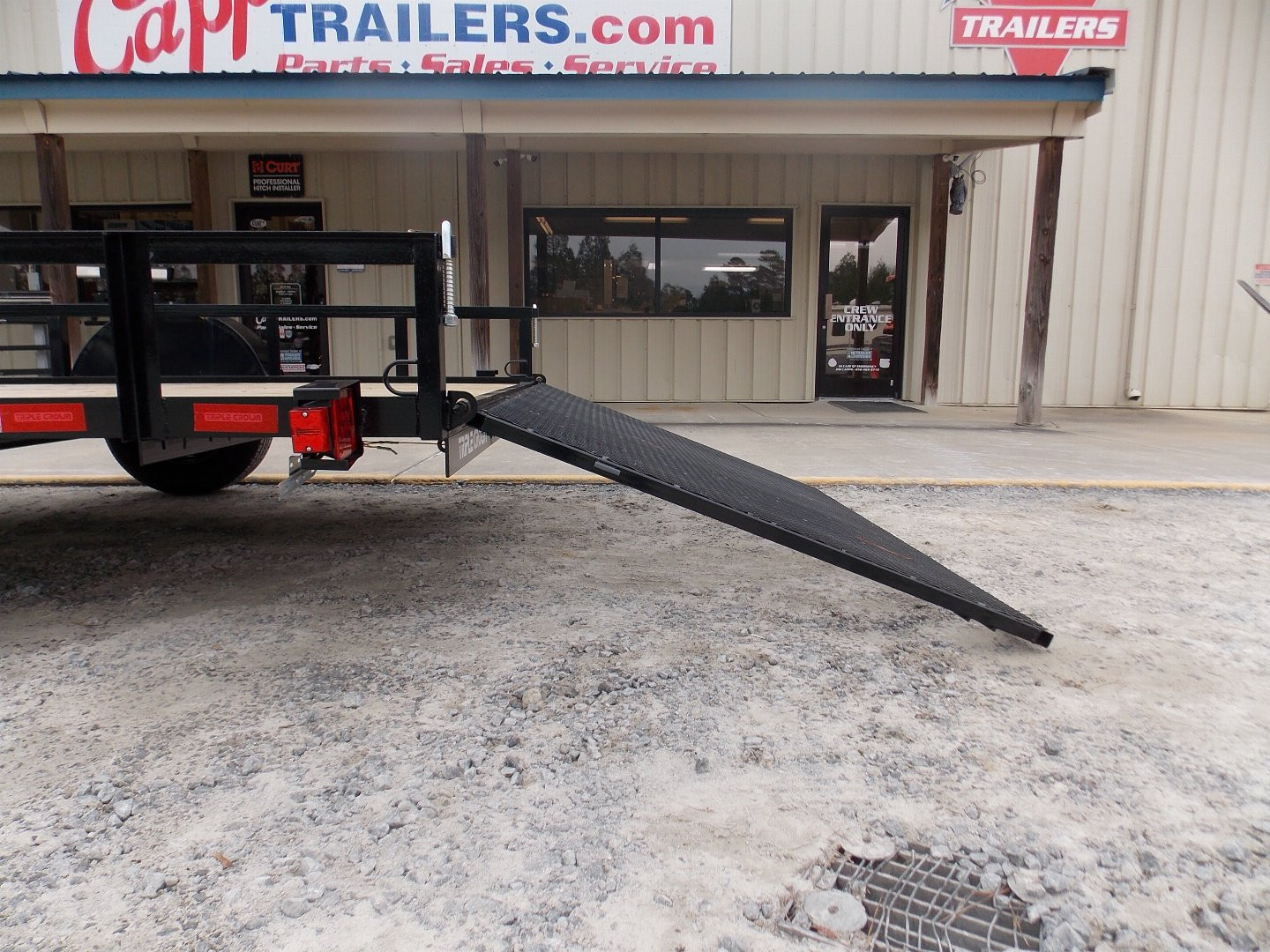 New 2025 TRIPLE CROWN TRAILERS TC U6X12G SQ LIGHT Utility Trailer