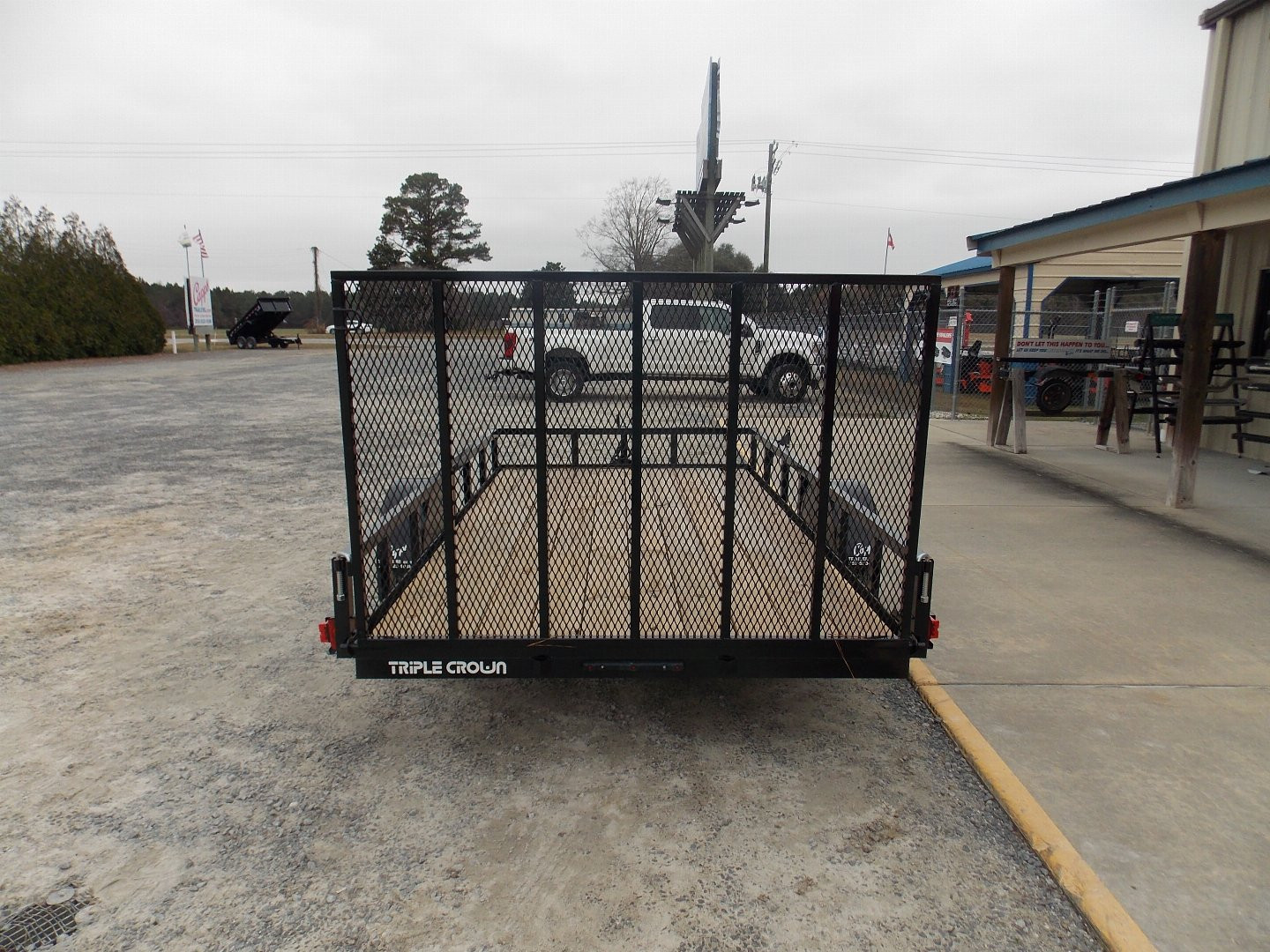 New 2025 TRIPLE CROWN TRAILERS TC U6X12G SQ LIGHT Utility Trailer