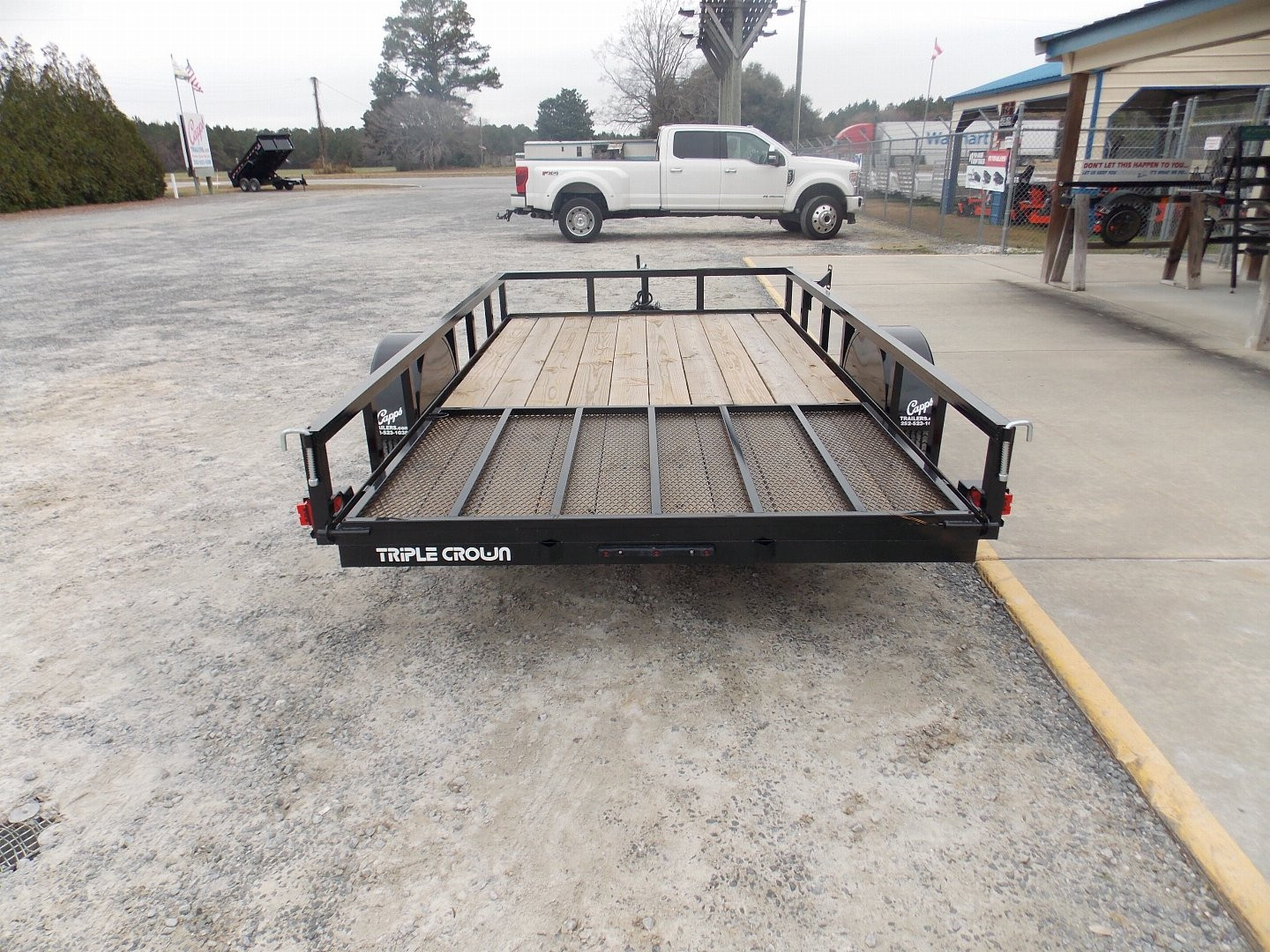 New 2025 TRIPLE CROWN TRAILERS TC U6X12G SQ LIGHT Utility Trailer