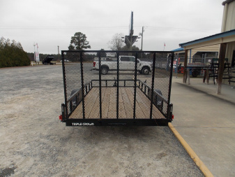 New 2025 TRIPLE CROWN TRAILERS TC U6X12G SQ LIGHT Utility Trailer