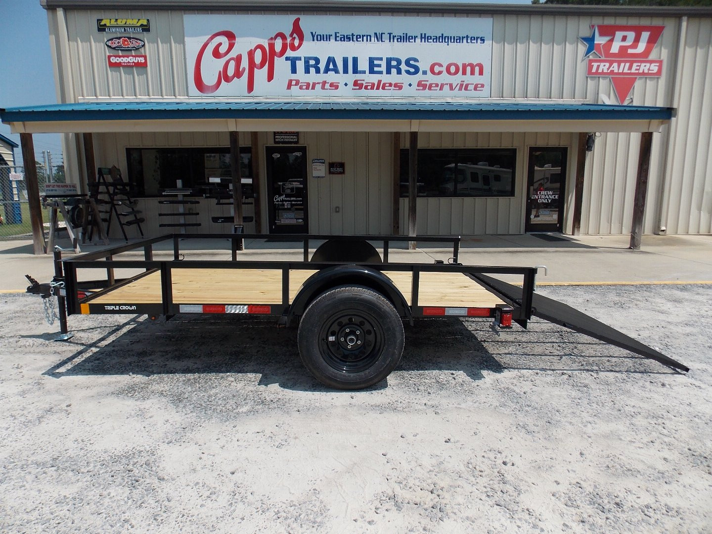 New 2025 TRIPLE CROWN TRAILERS TC U6X10G SQ LIGHT Utility Trailer