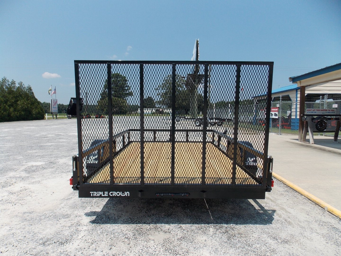 New 2025 TRIPLE CROWN TRAILERS TC U6X10G SQ LIGHT Utility Trailer