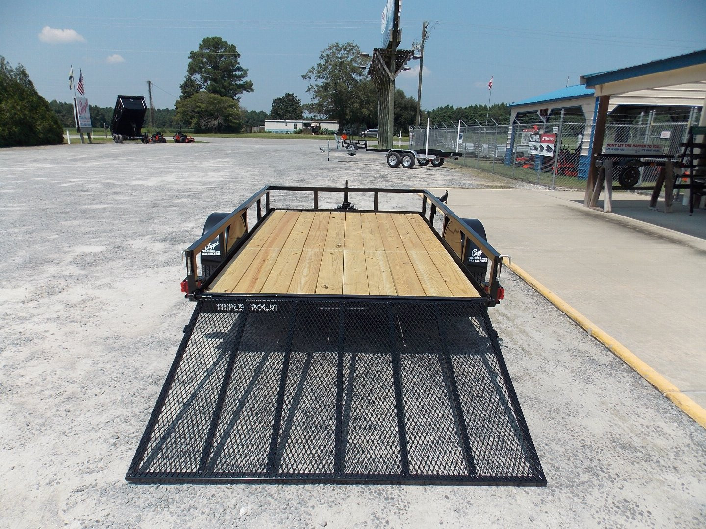 New 2025 TRIPLE CROWN TRAILERS TC U6X10G SQ LIGHT Utility Trailer