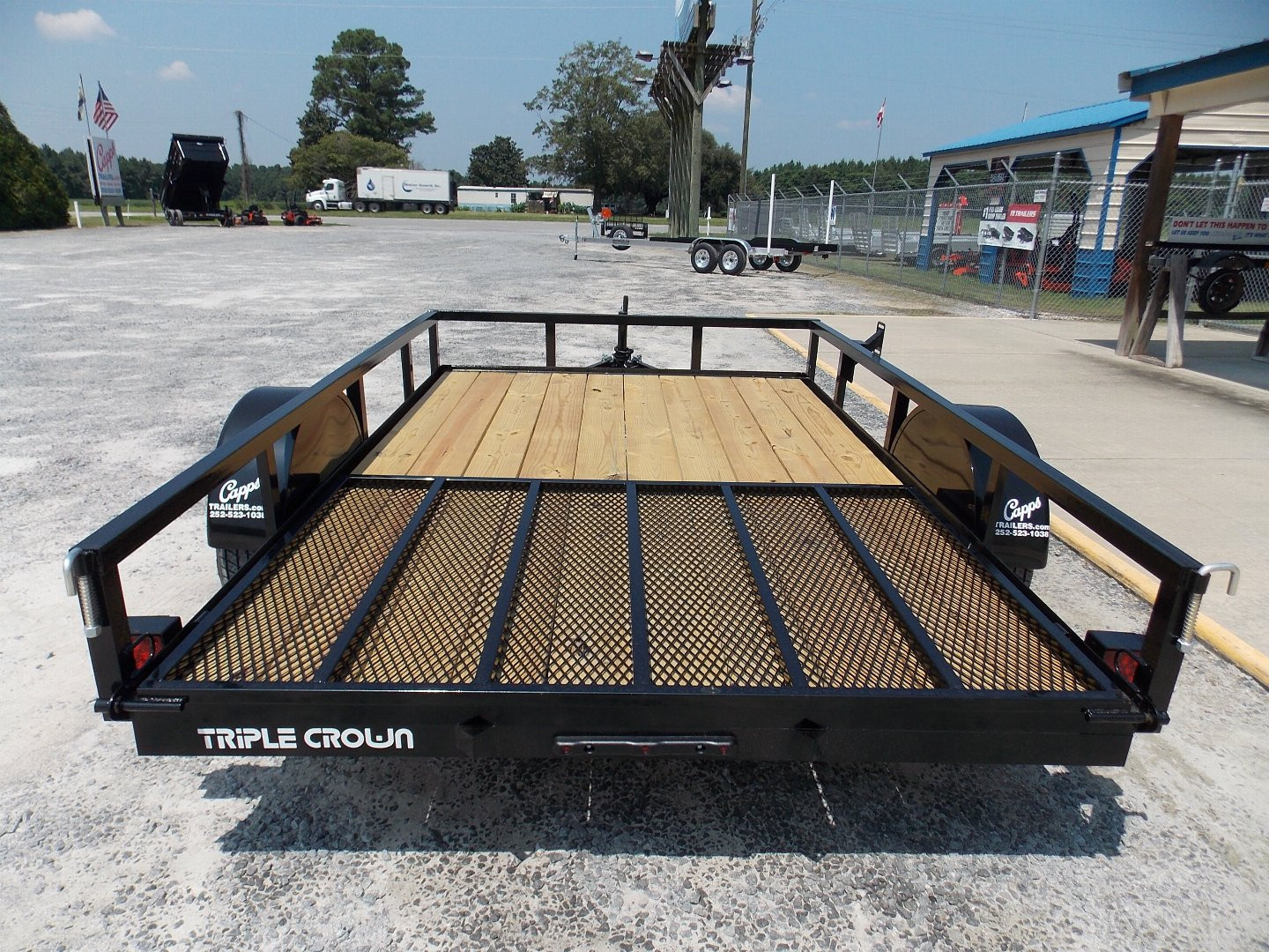New 2025 TRIPLE CROWN TRAILERS TC U6X10G SQ LIGHT Utility Trailer