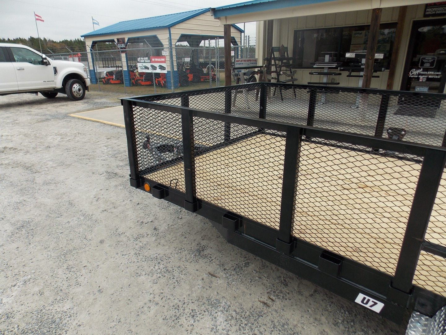 New 2025 PJ Trailers PJ U721431DSFK-SP03-SR Utility Trailer