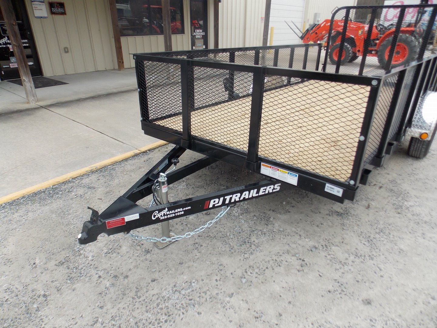 New 2025 PJ Trailers PJ U721431DSFK-SP03-SR Utility Trailer