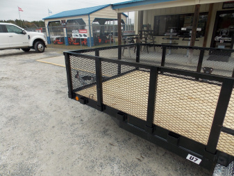 New 2025 PJ Trailers PJ U721431DSFK-SP03-SR Utility Trailer