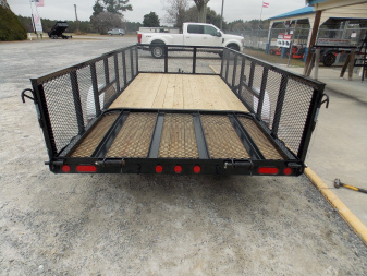 New 2025 PJ Trailers PJ U721431DSFK-SP03-SR Utility Trailer