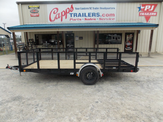New 2025 PJ Trailers PJ U721431DSFK-SP03-SR Utility Trailer