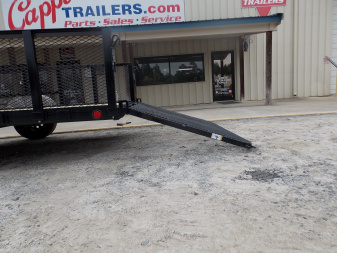 New 2025 PJ Trailers PJ U721431DSFK-SP03-SR Utility Trailer